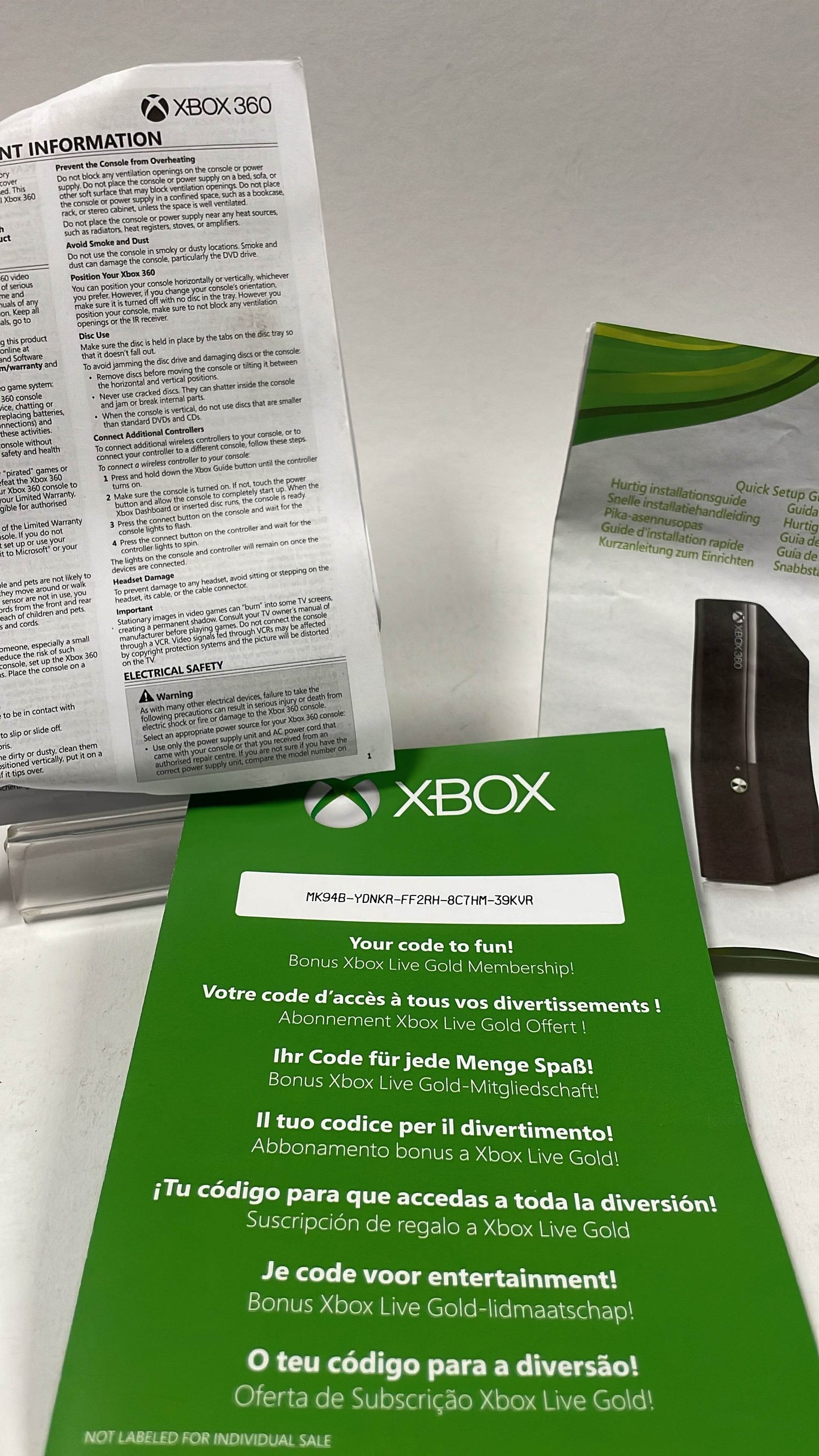 Zwarte Xbox 360 Elite (250 gb) & 1 controllers - Feniks Gameshop