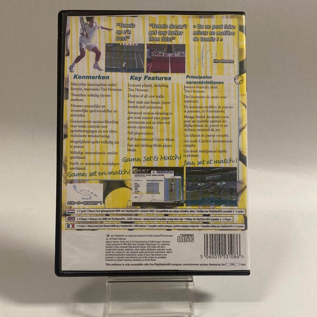 Perfect Ace The Championships Playstation 2 (Copy Cover) - Feniks Gameshop