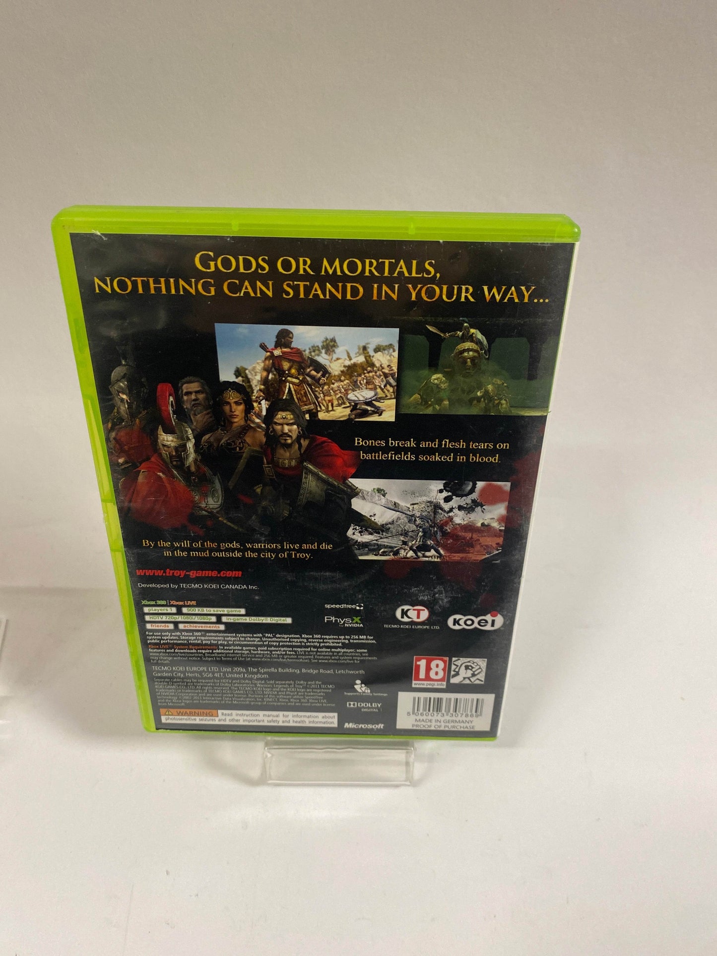 Warriors Legends of Troy Xbox 360 - Feniks Gameshop