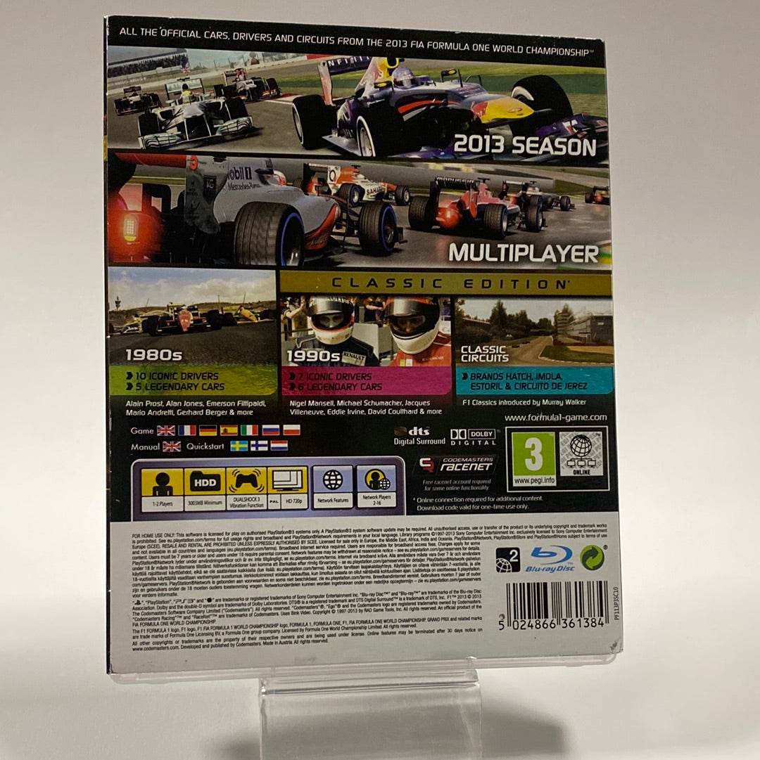 Formula 1 2013 Classic Edition Playstation 3 - Feniks Gameshop