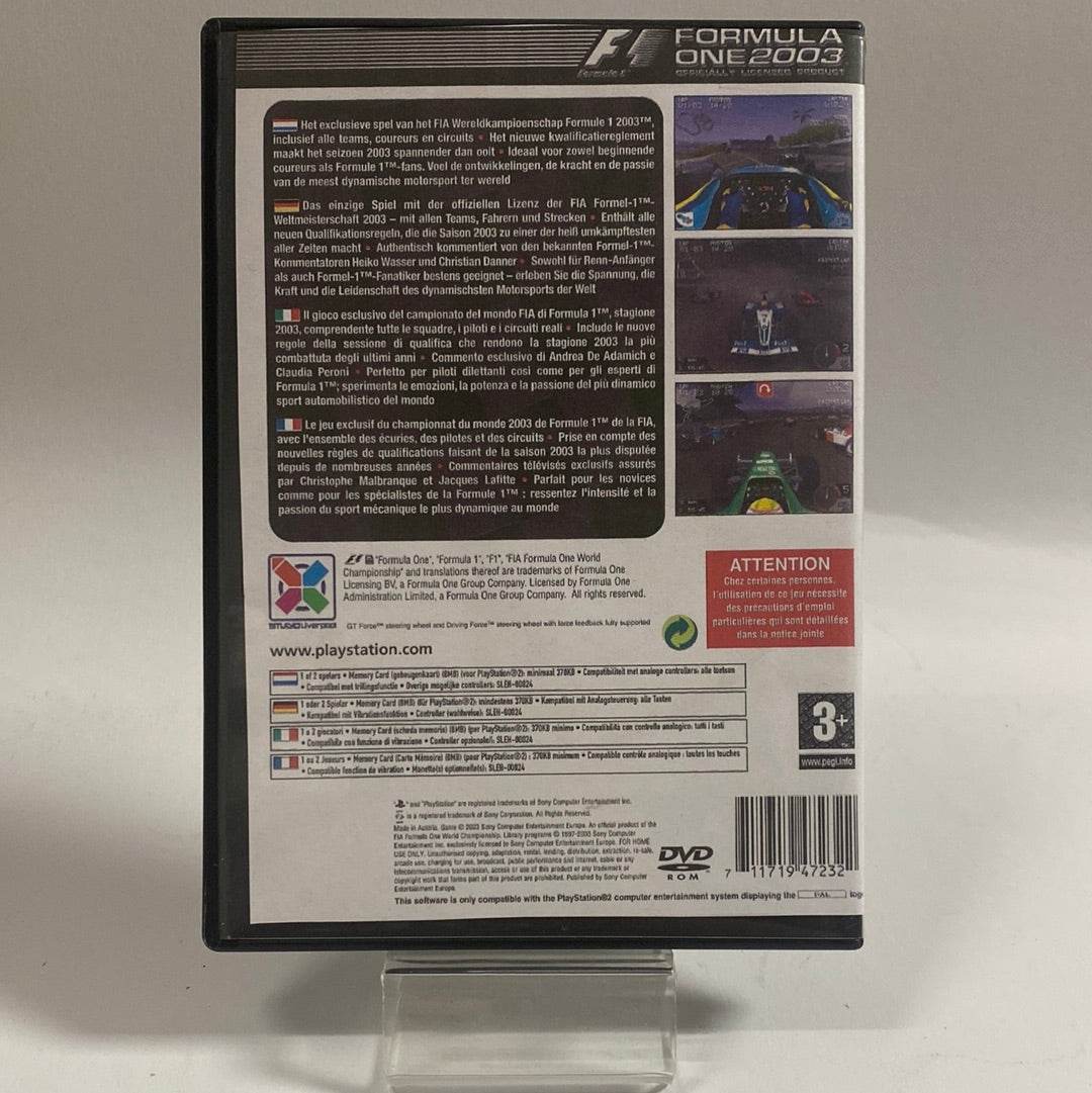 Formula One 2003 Playstation 2 (Copy Cover) - Feniks Gameshop