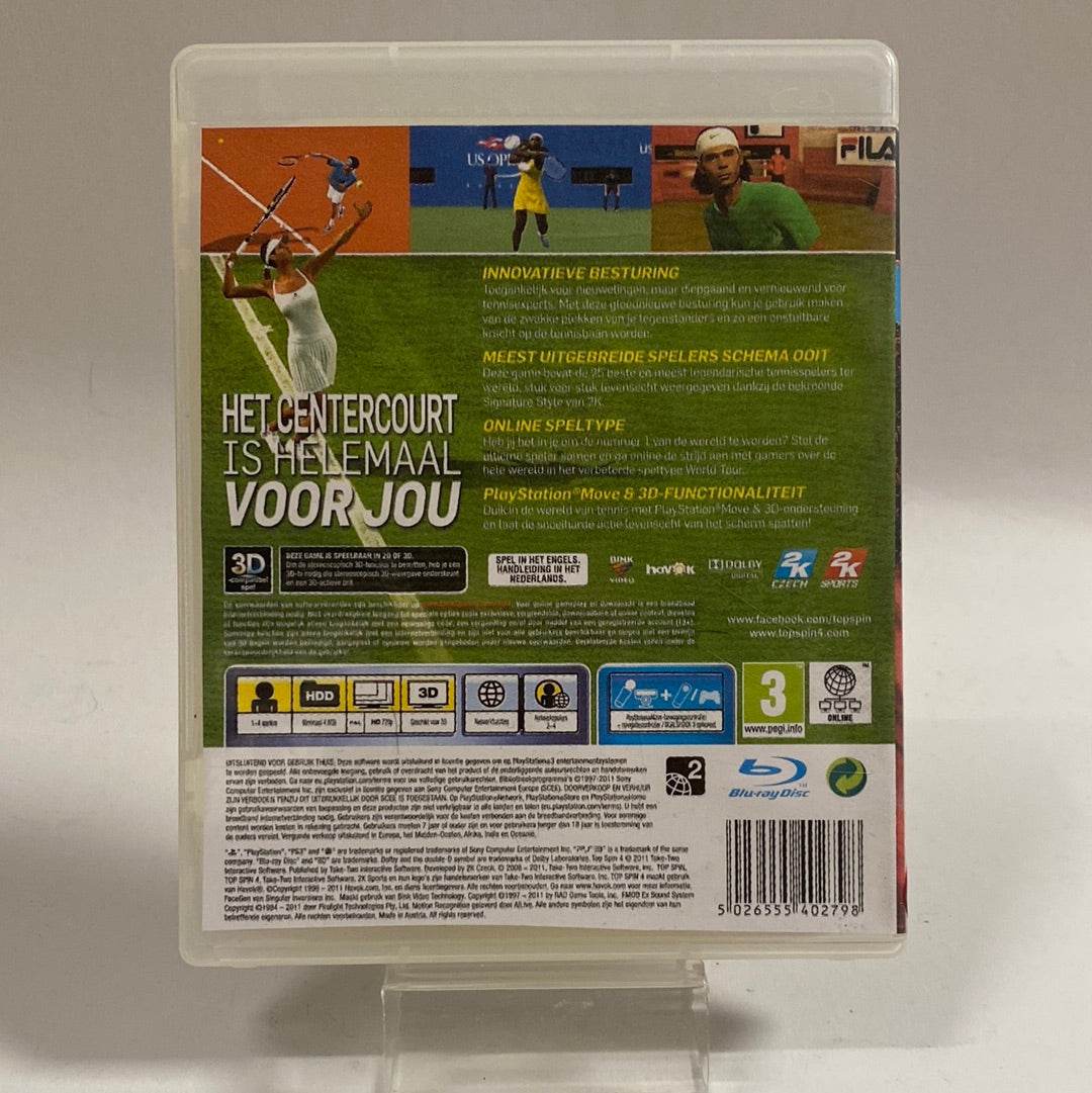 Topspin 4 Playstation 3 (Copy Cover) - Feniks Gameshop