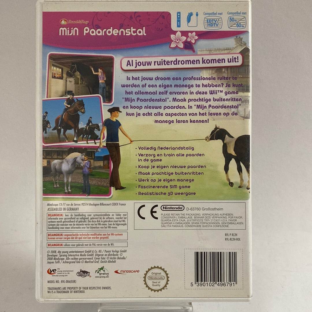 Paard & Pony Mijn Paardenstal Nintendo Wii - Feniks Gameshop