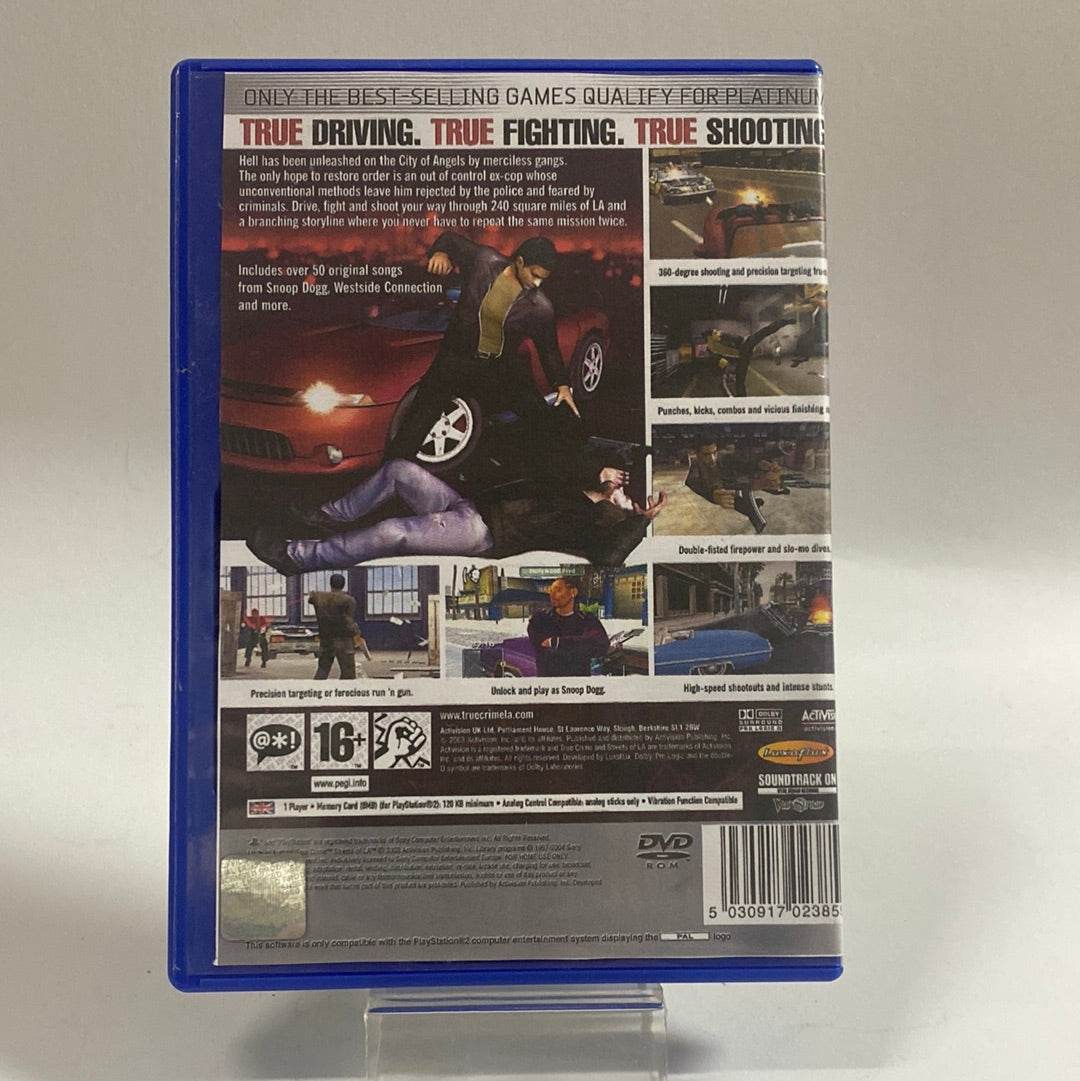 True Crime Streets Of LA Platinum Edition Playstation 2 (Copy Cover) - Feniks Gameshop