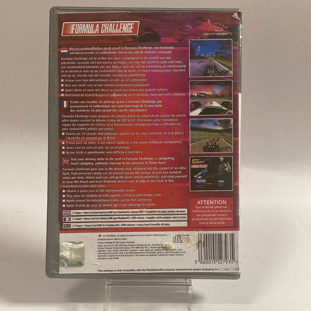 Formula Challenge(Copy Cover) Playstation 2 - Feniks Gameshop