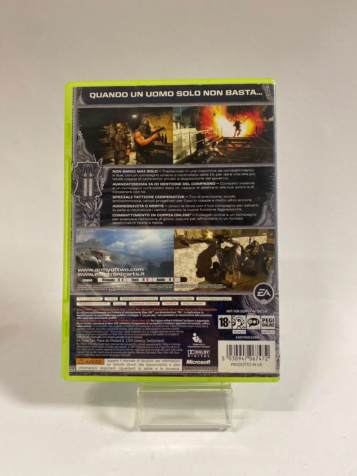Army Of Two Classics (No Book) Xbox 360 - Feniks Gameshop