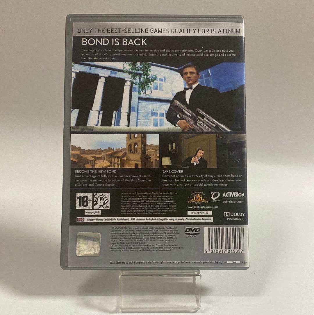 James Bond 007 Quantum Of Solance Playstation 2 (Copy Cover) - Feniks Gameshop