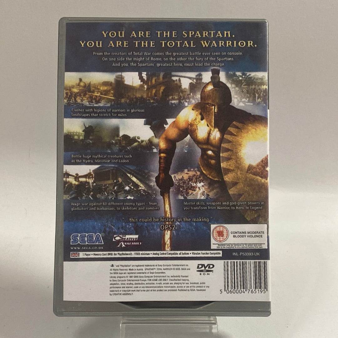 Spartan Total Warrior Playstation 2 (Copy Cover) - Feniks Gameshop
