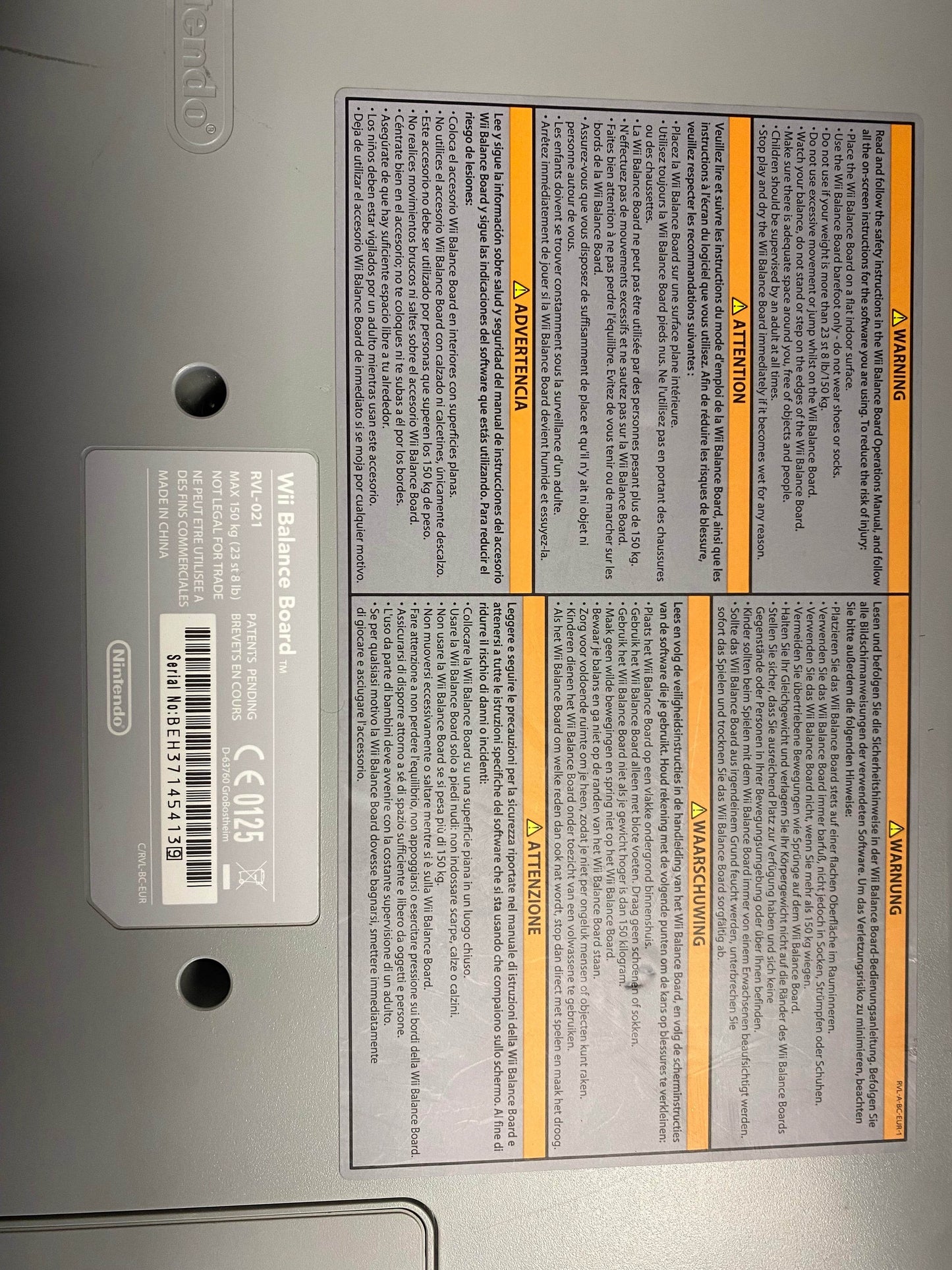 Wii Nintendo Balance Board - Feniks Gameshop