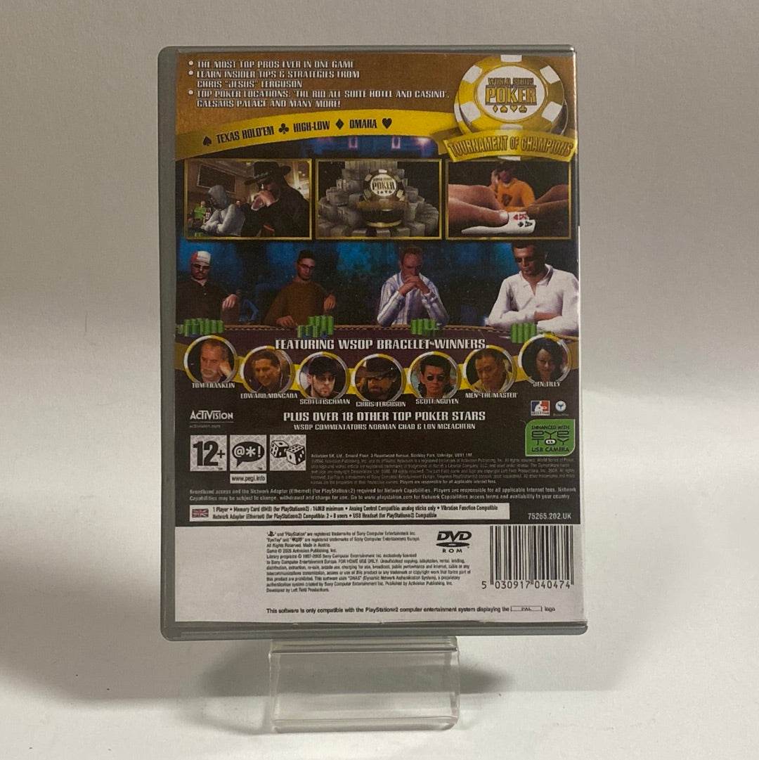 World Series Of Poker Tournament Of Champions 2007 Edition Playstation 2 (Copy Cover) - Feniks Gameshop
