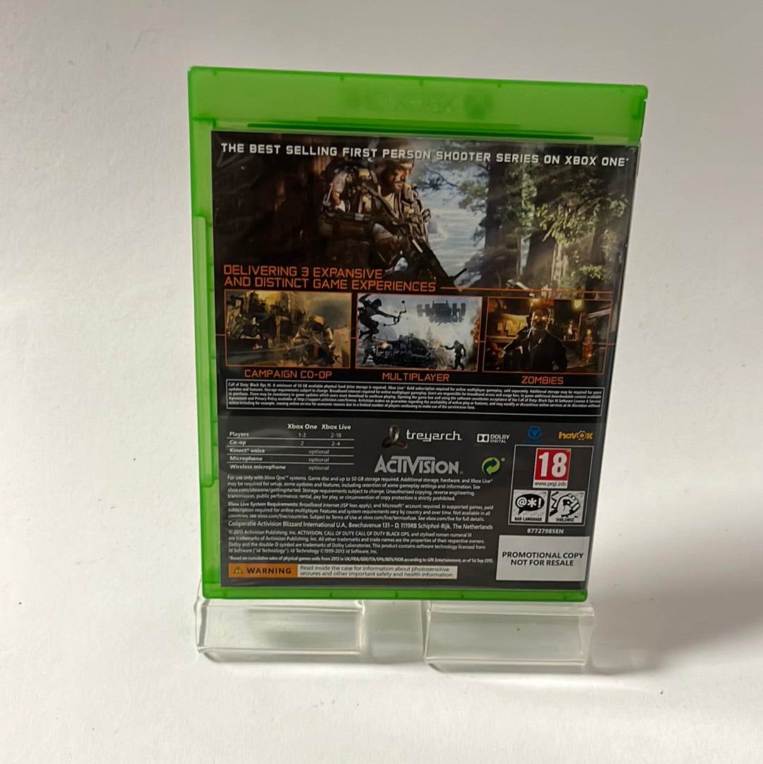 Call Of Duty Black Ops III (Promo Disc & Copy Case) Xbox One - Feniks Gameshop