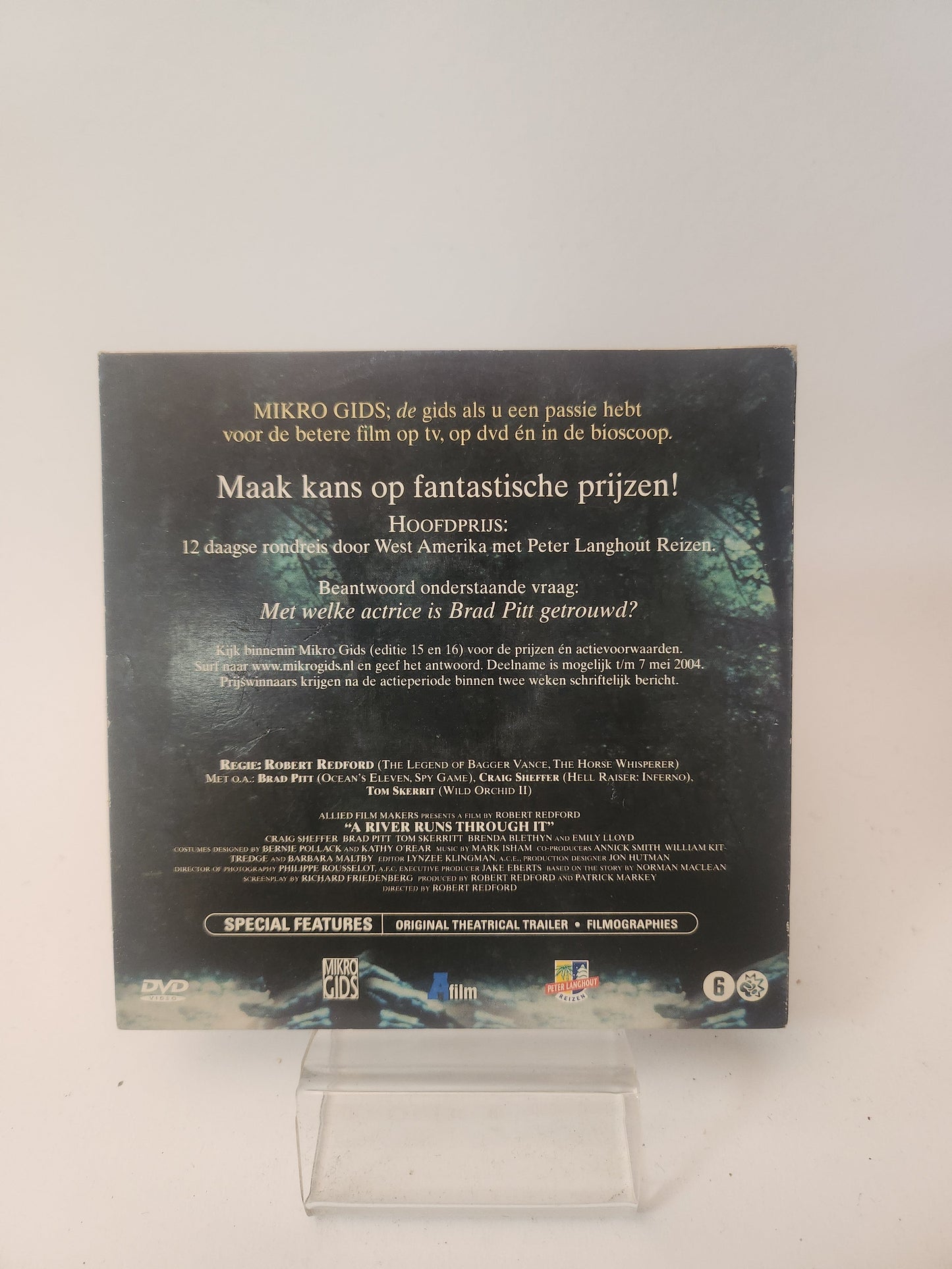 A River Runs Through It DVD - Dvd Volwassenen