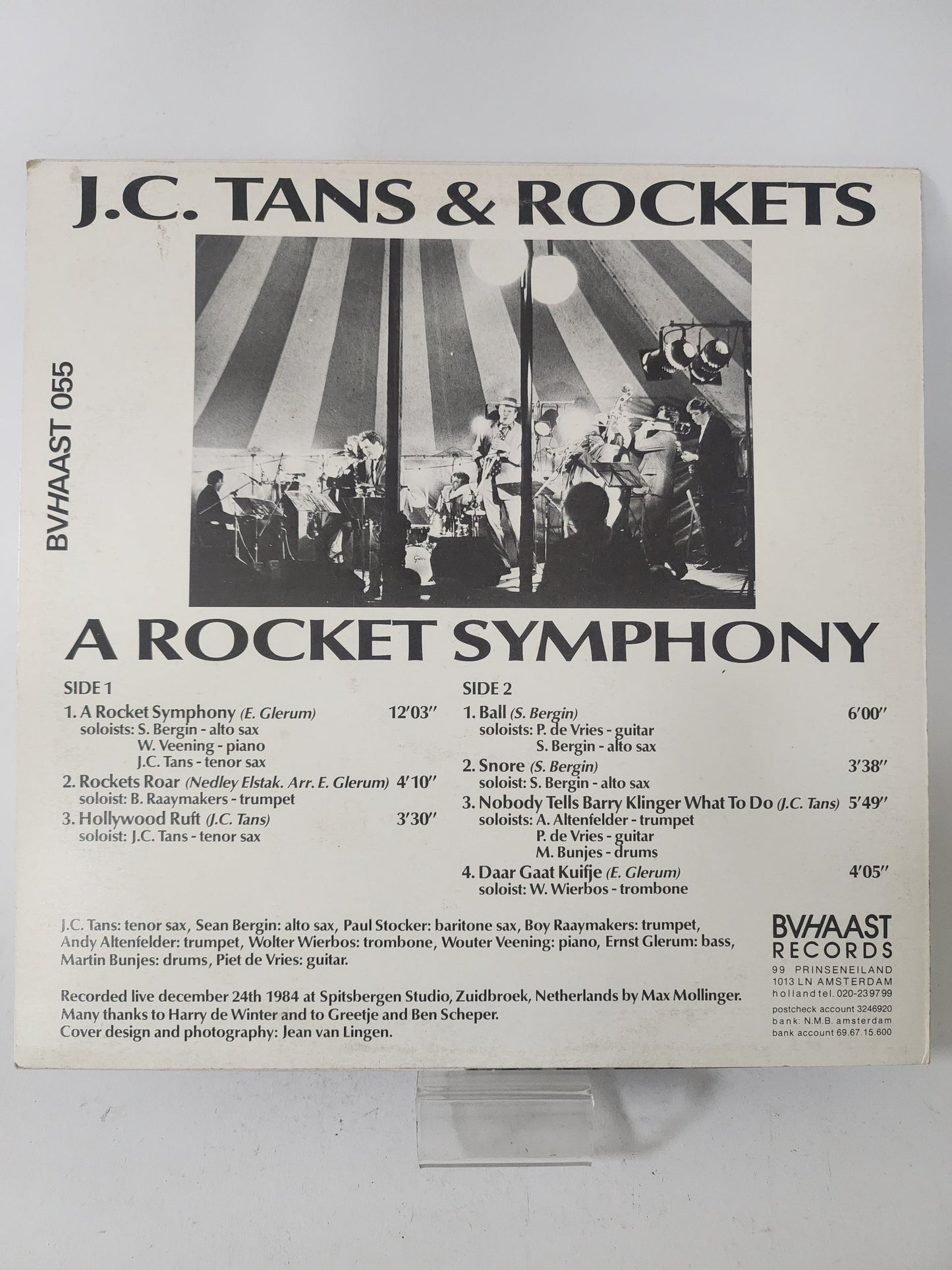 A Rocket Symphony: JC Tans & Rockets LP Vinyl - Lp Vinyl