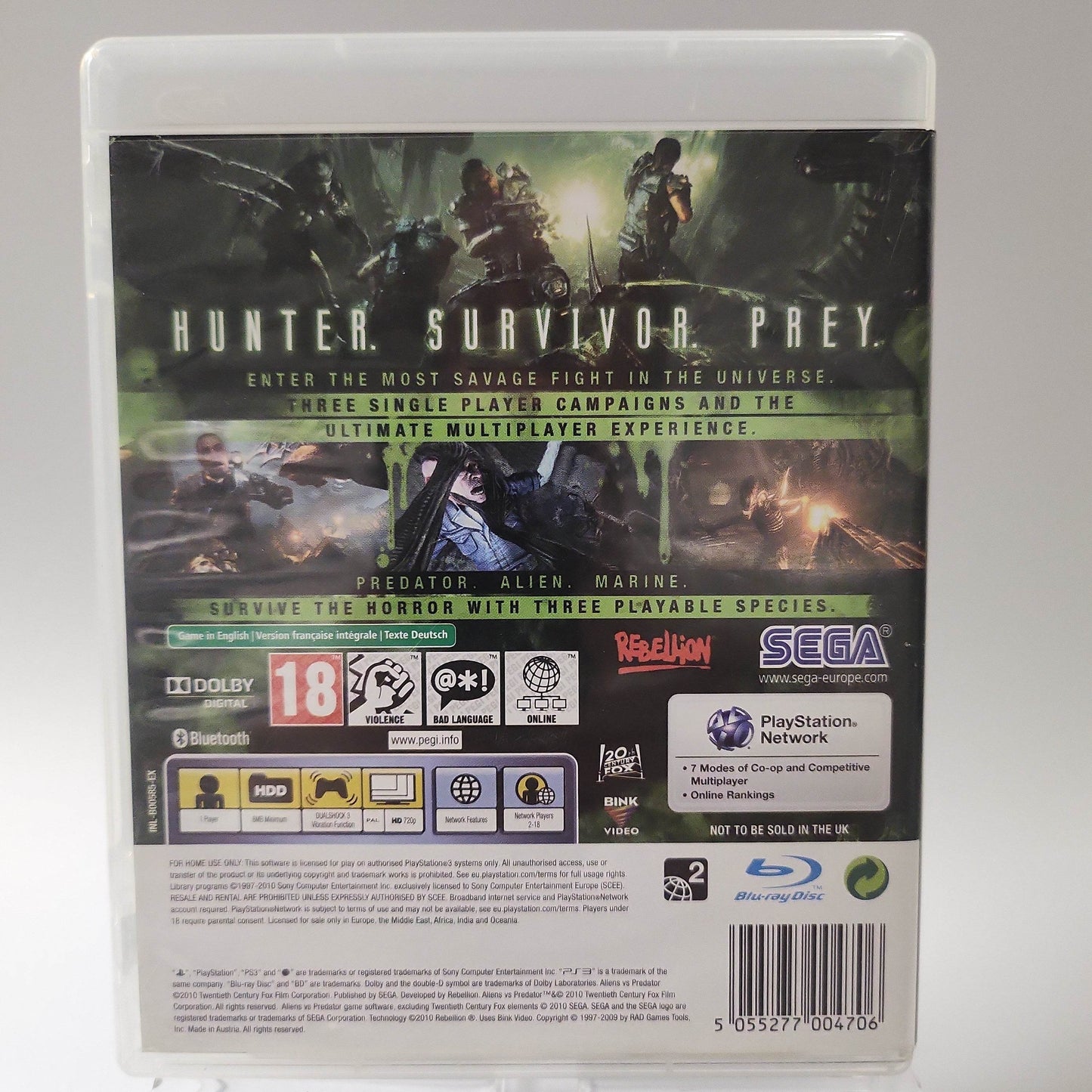 Aliens vs Predator Playstation 3 - Feniks Gameshop