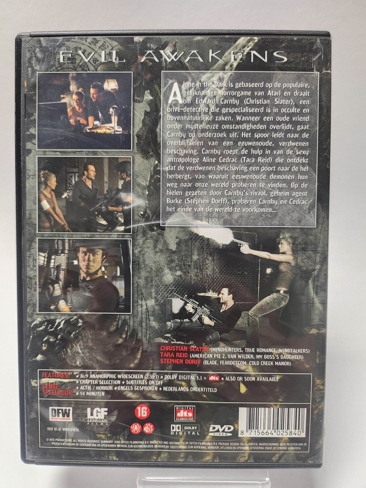 Alone in the Dark DVD - Feniks Gameshop