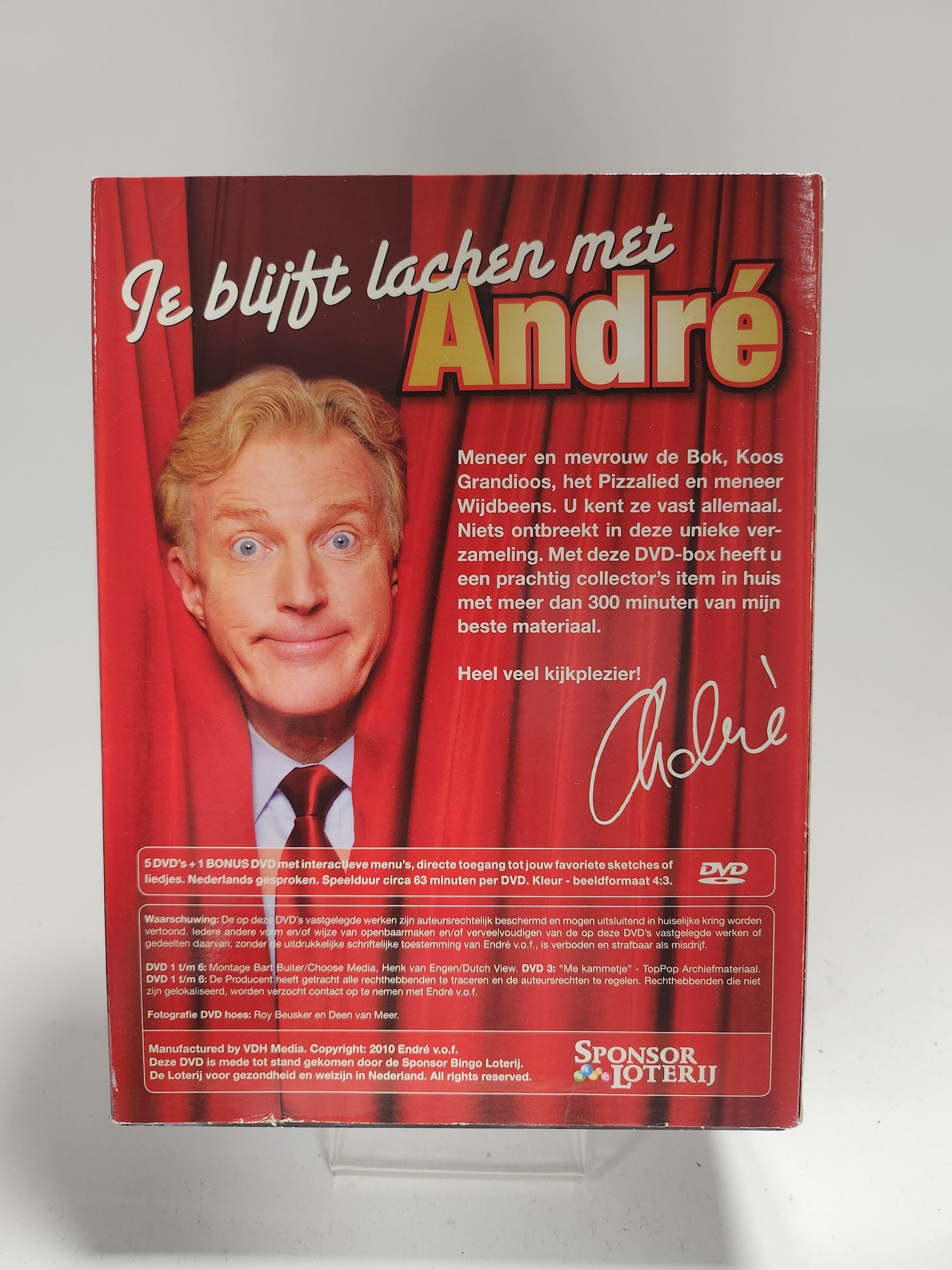 André: Je blijft Lachen met André Dvd Box - Dvd Volwassenen