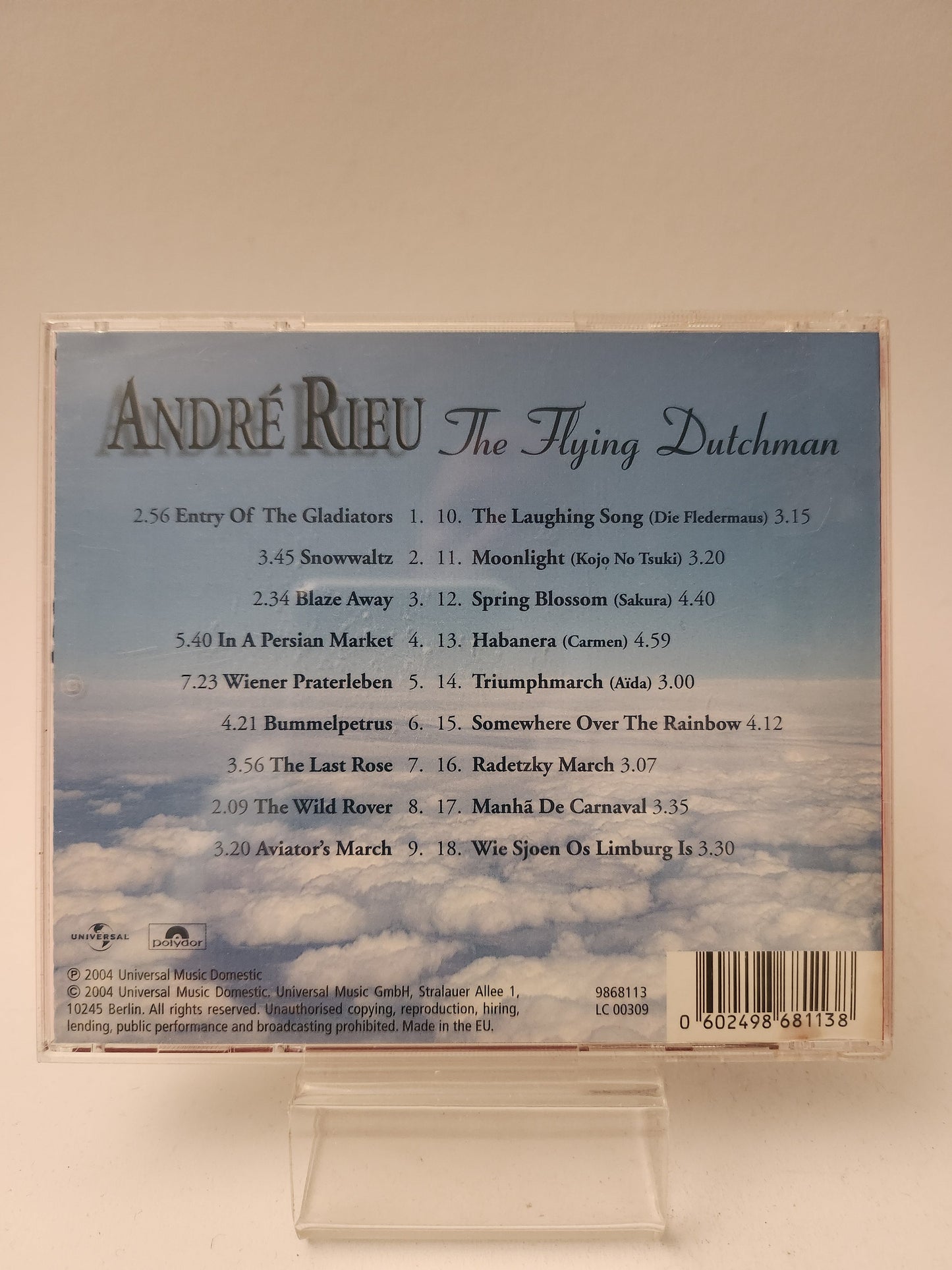 Andre Rieu: the Flying Dutchman CD - Cd
