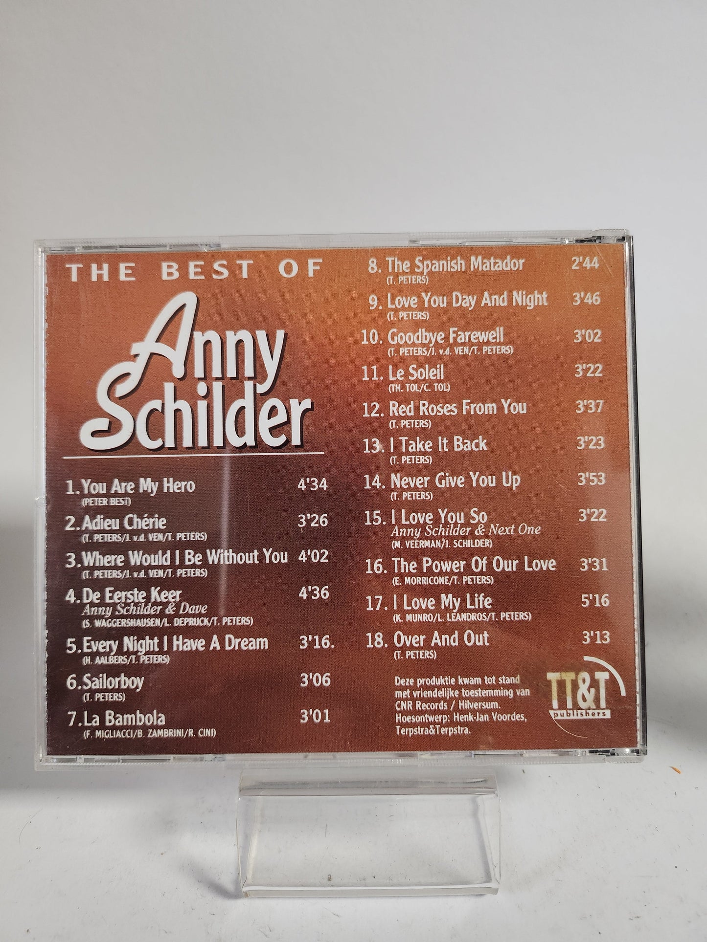 Anny Schilder ’the Best of’ CD - Cd