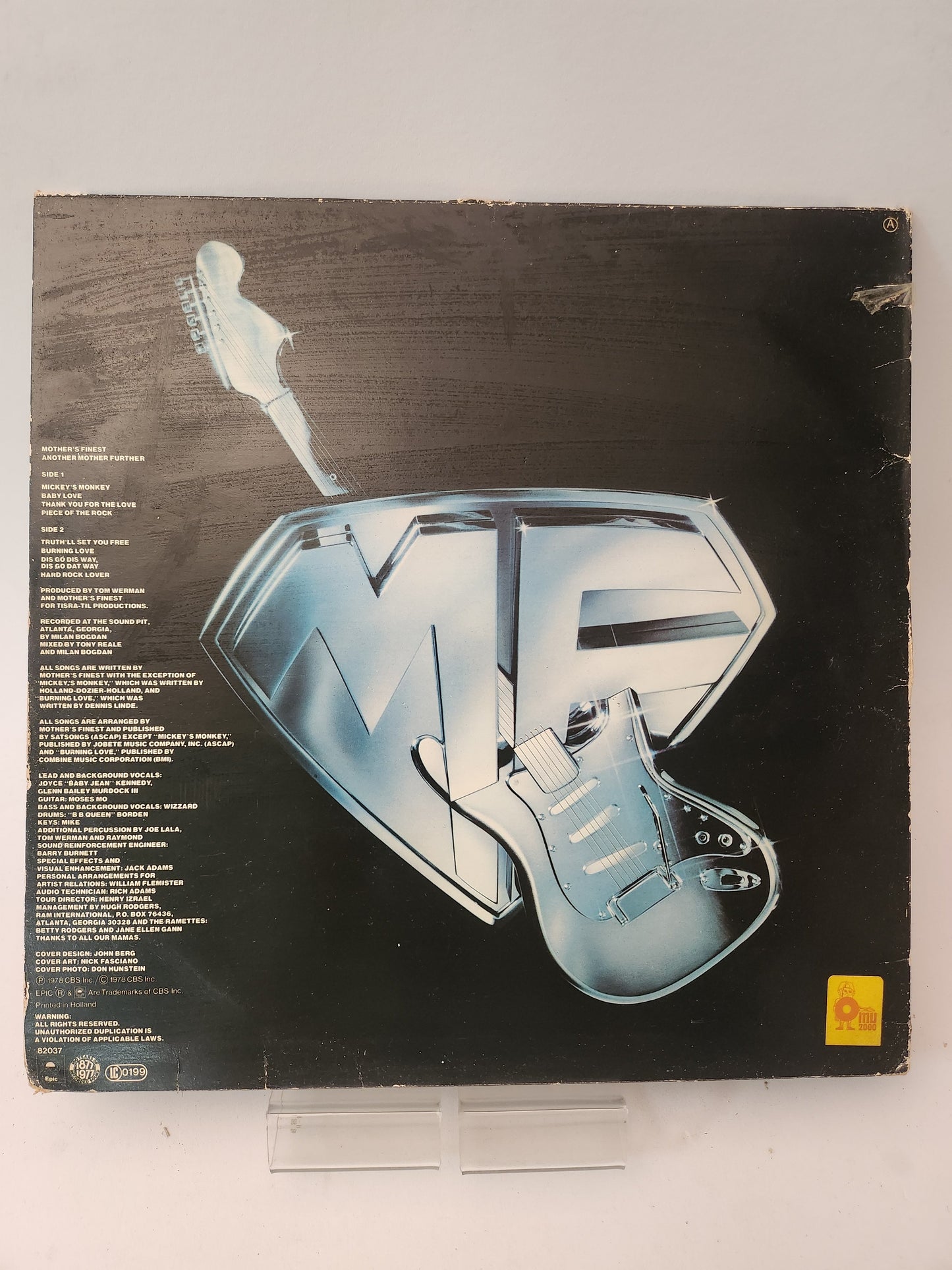Another Mother Further: Mother’s Finest LP Vinyl - Lp Vinyl