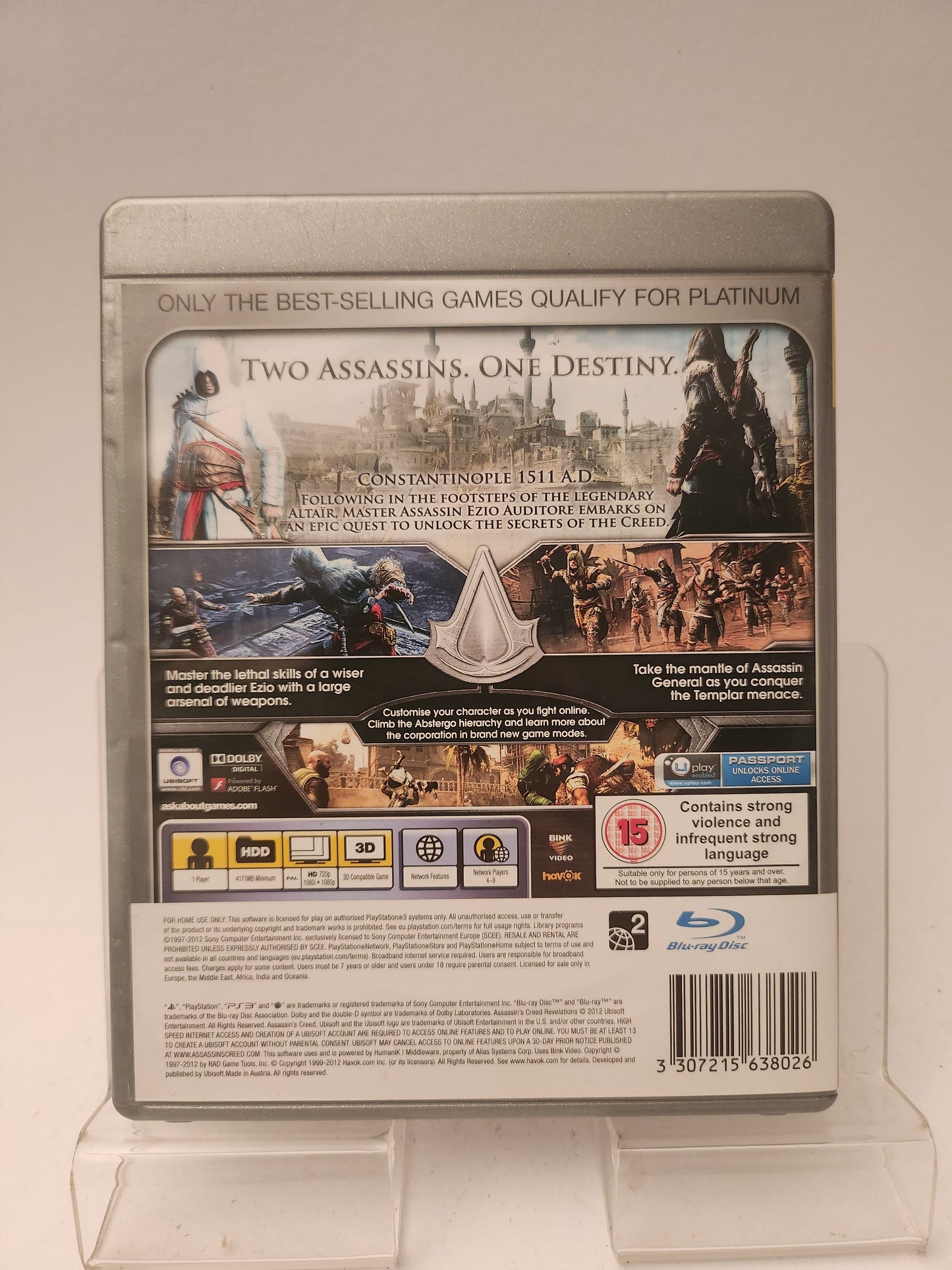 Assassin’s Creed Revelations Platinum PlayStation 3 - playstation 3 Games