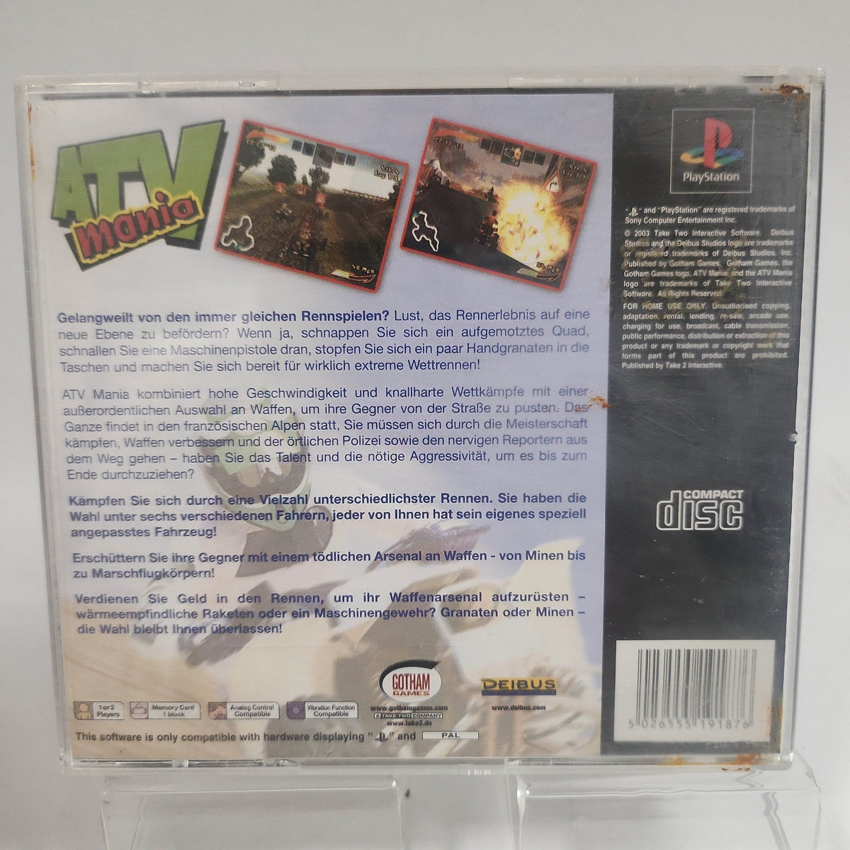 ATV Mania Playstation 1 - Feniks Gameshop