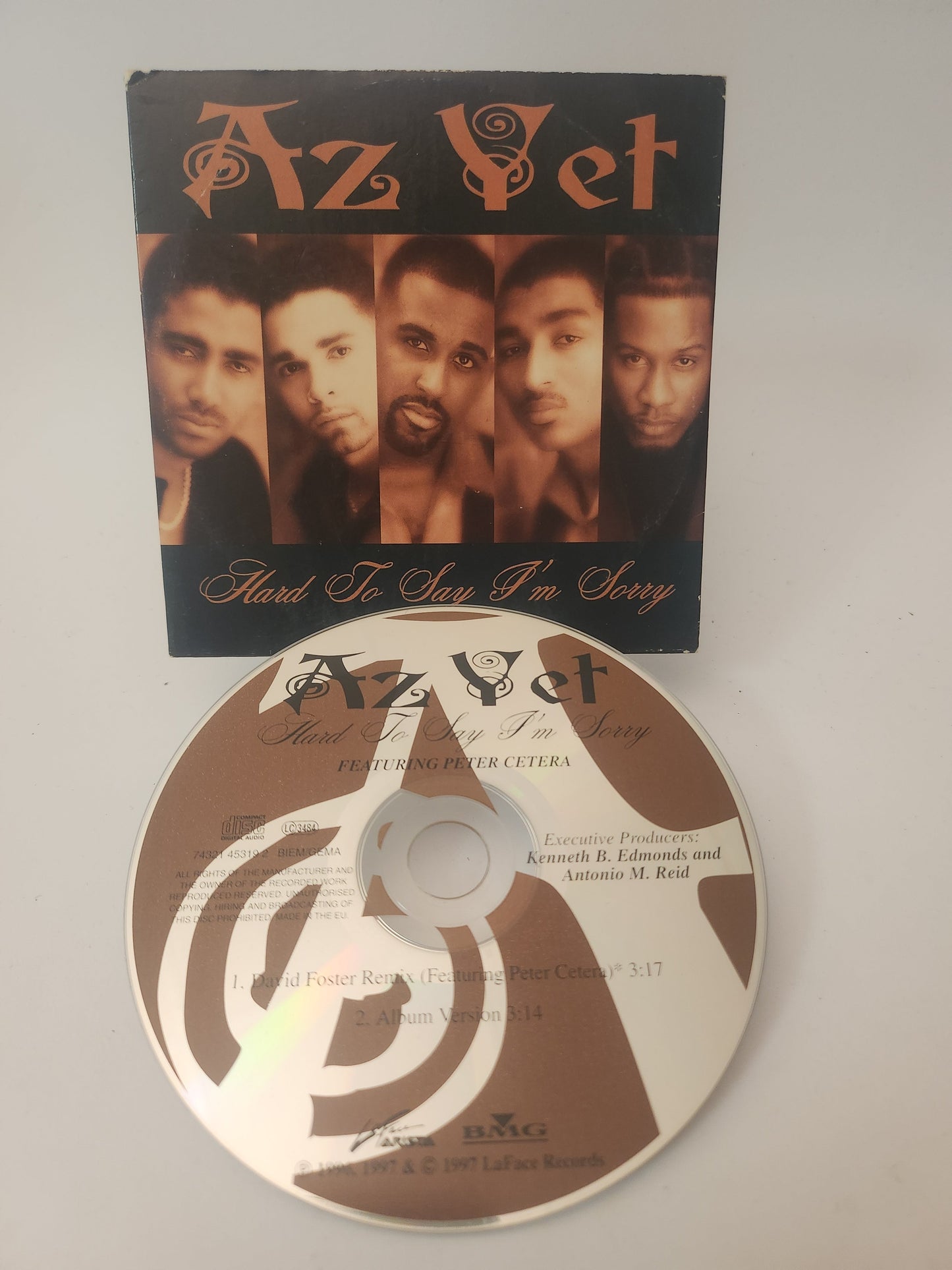 Az Yet: Hard to Say I’m Sorry CD Single - CD Single