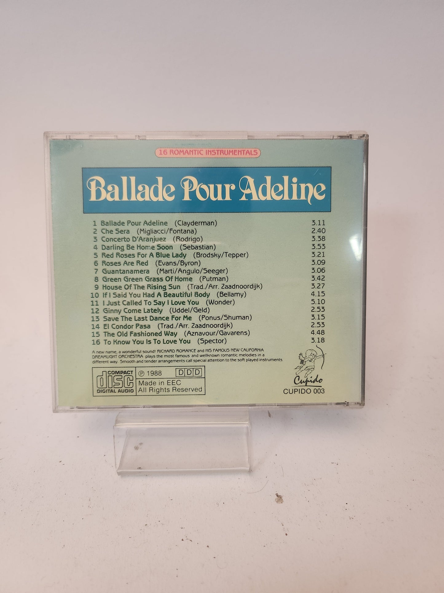 Ballade pour Adeline CD - Cd