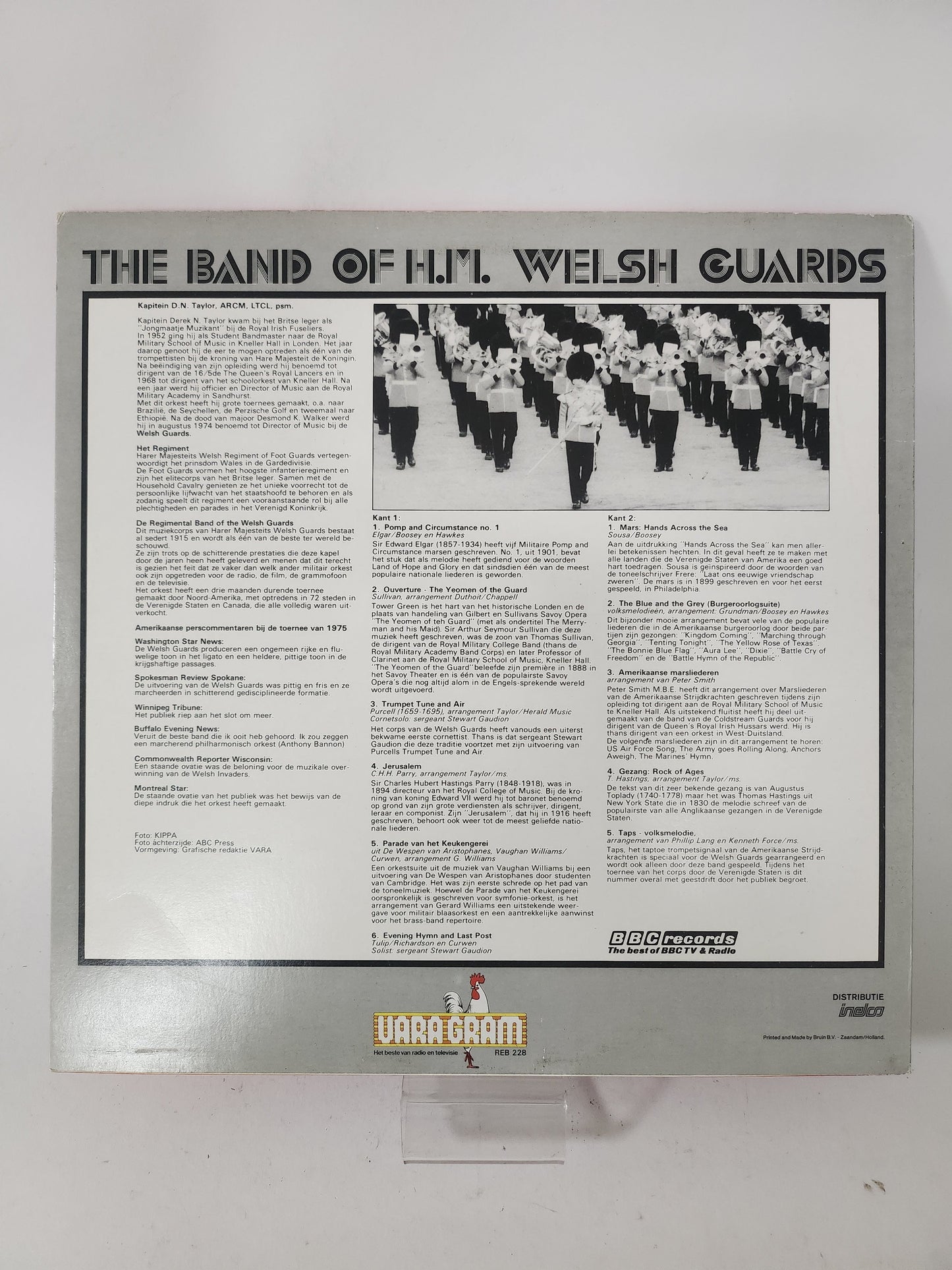 Band of H.M. Welsh Guards LP Vinyl - Lp Vinyl