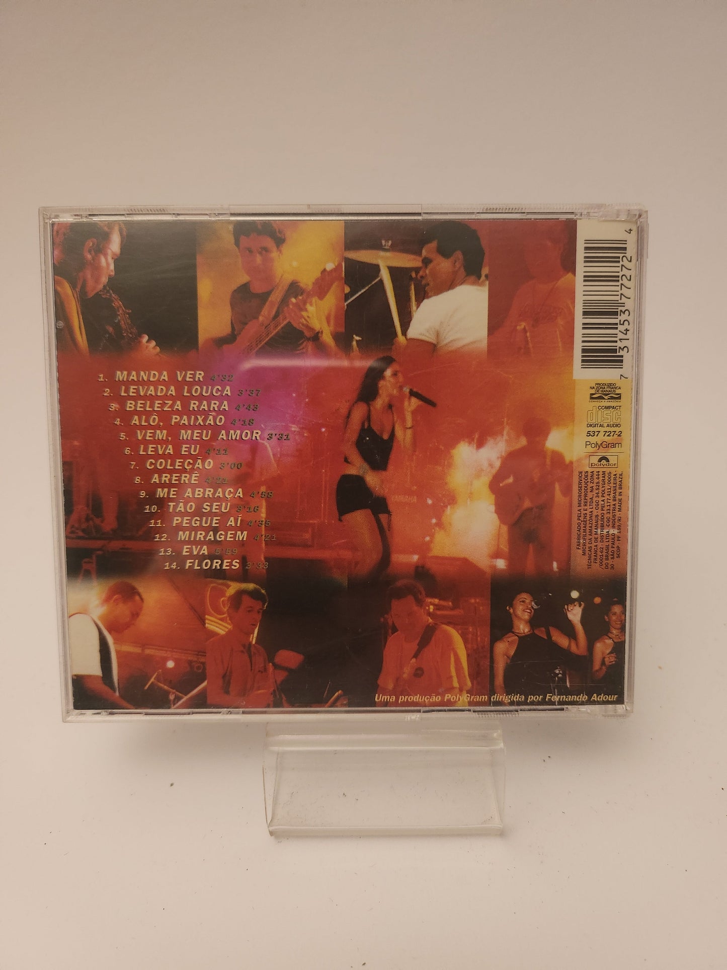 Banda Eva Ao Vivo CD - Cd