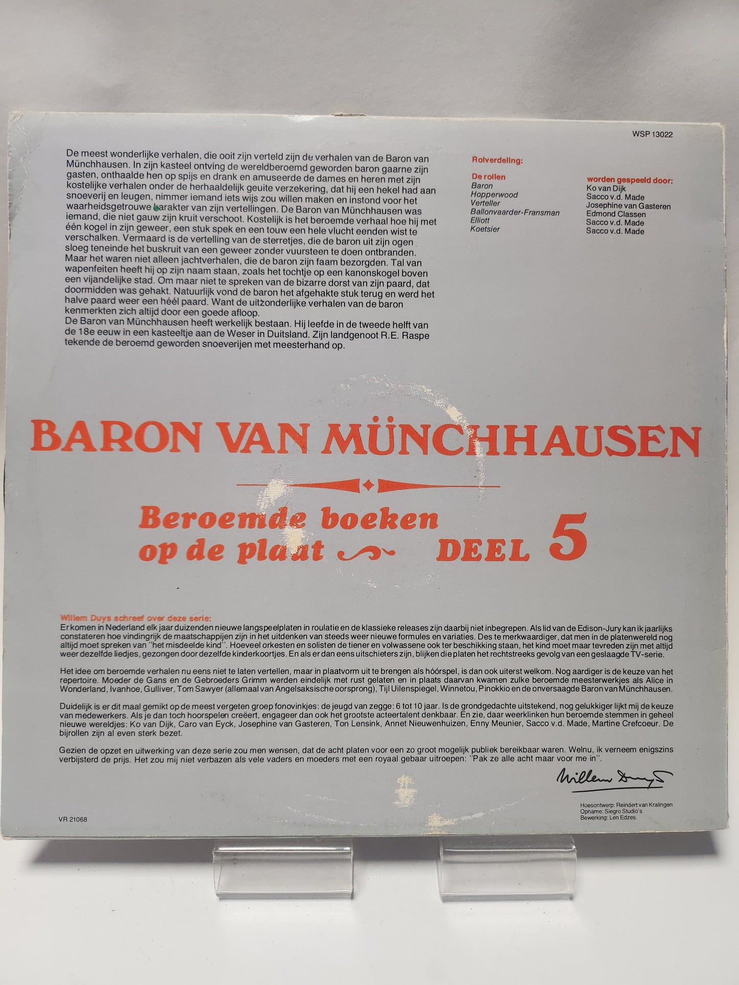 Baron van Munchhausen Deel 5 LP Vinyl - Lp Vinyl