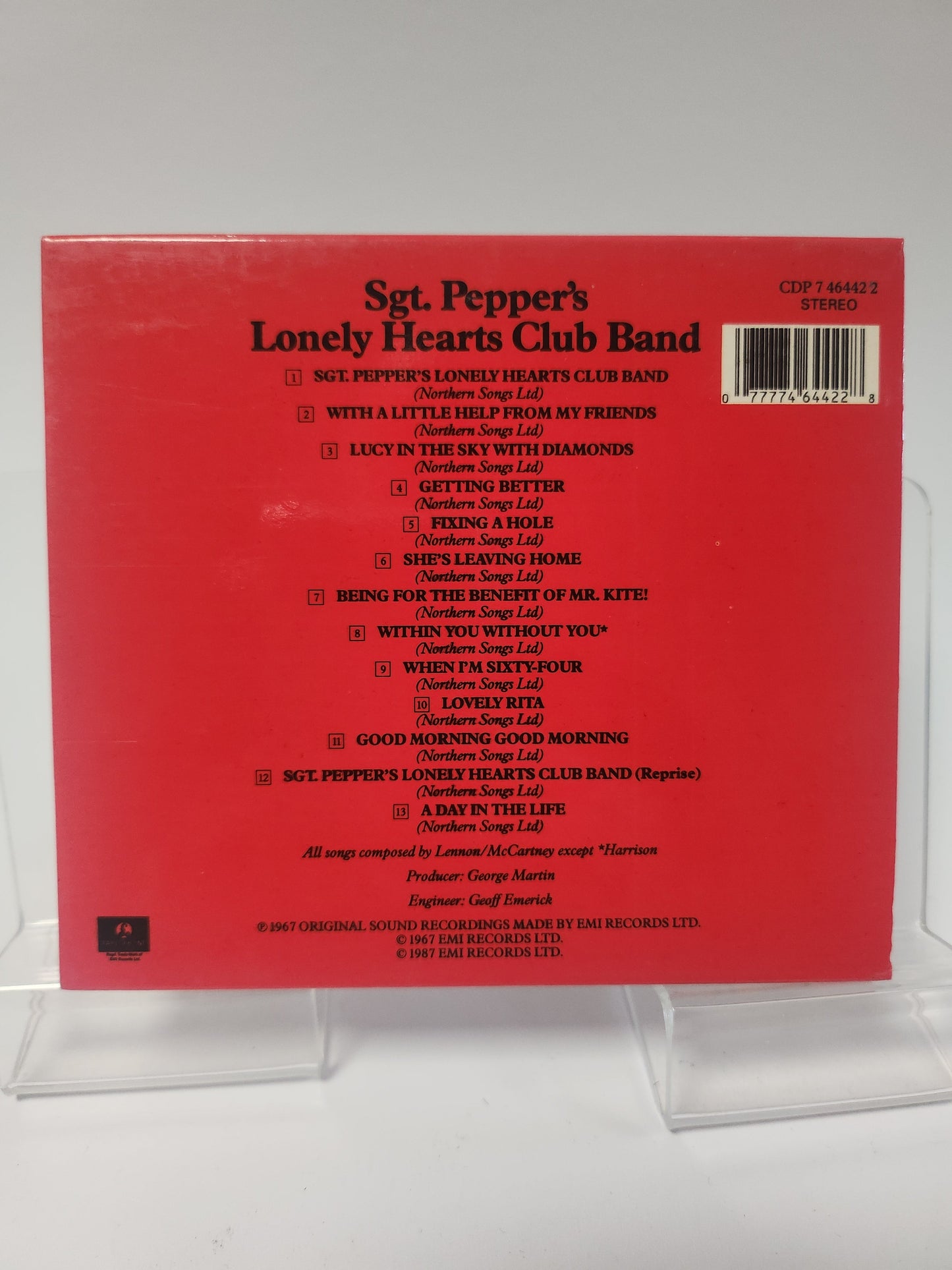 Beatles sgt Pepper’s Lonely Heart Club Band CD - Cd