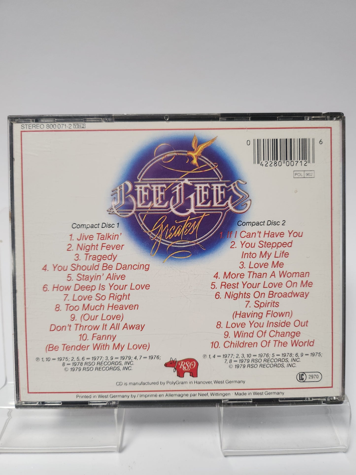 Bee Gees: Greatest CD - Cd