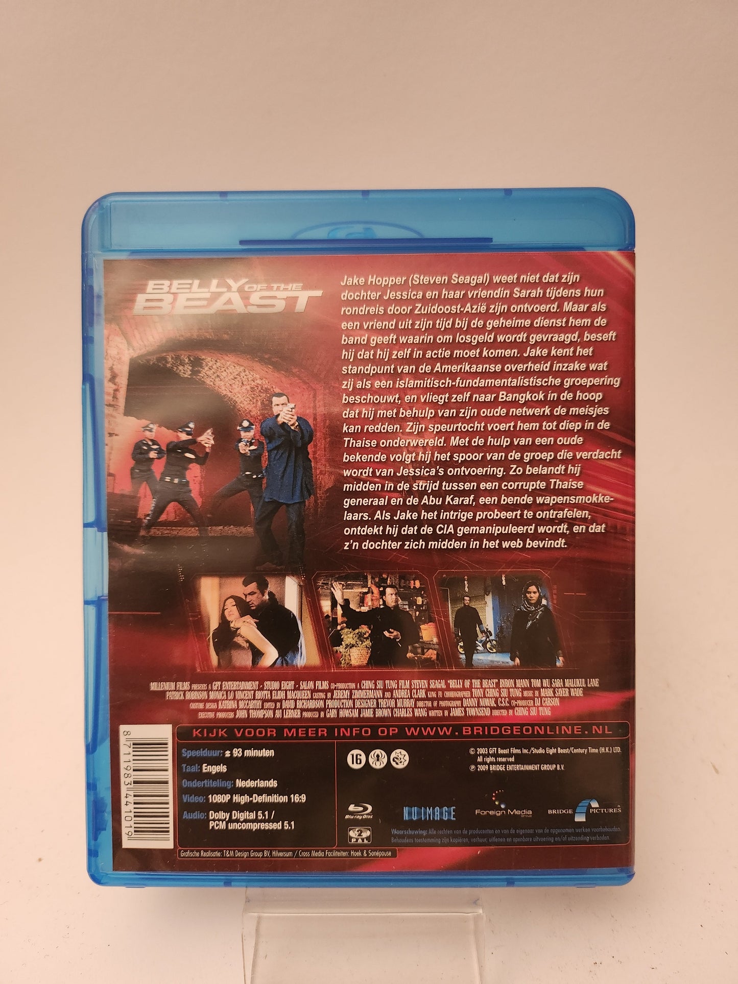Belly of the Beast Blu-Ray Steven Seagal - Blu-Ray