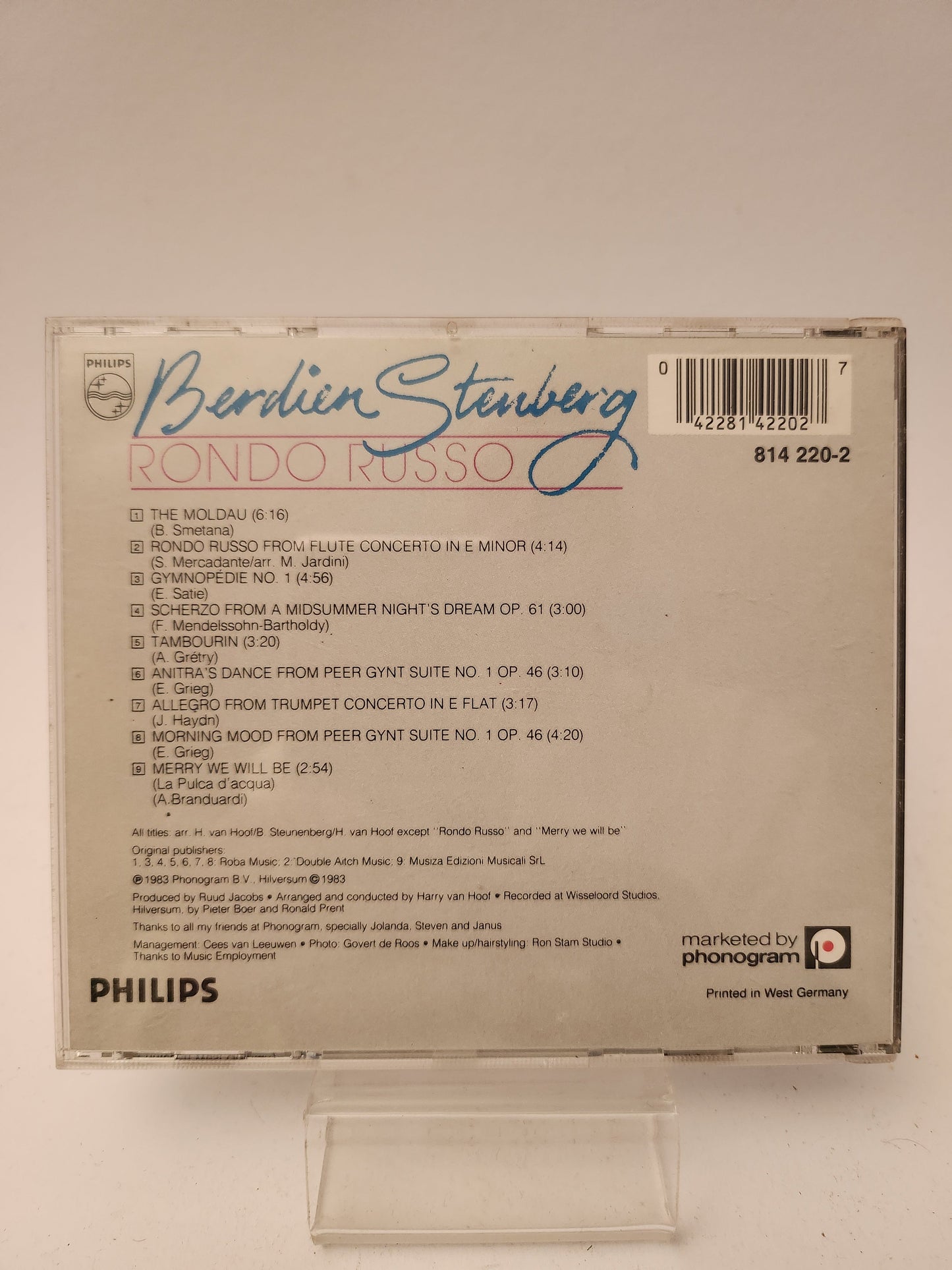 Berdien Stenberg: Rondo Russo CD - Cd