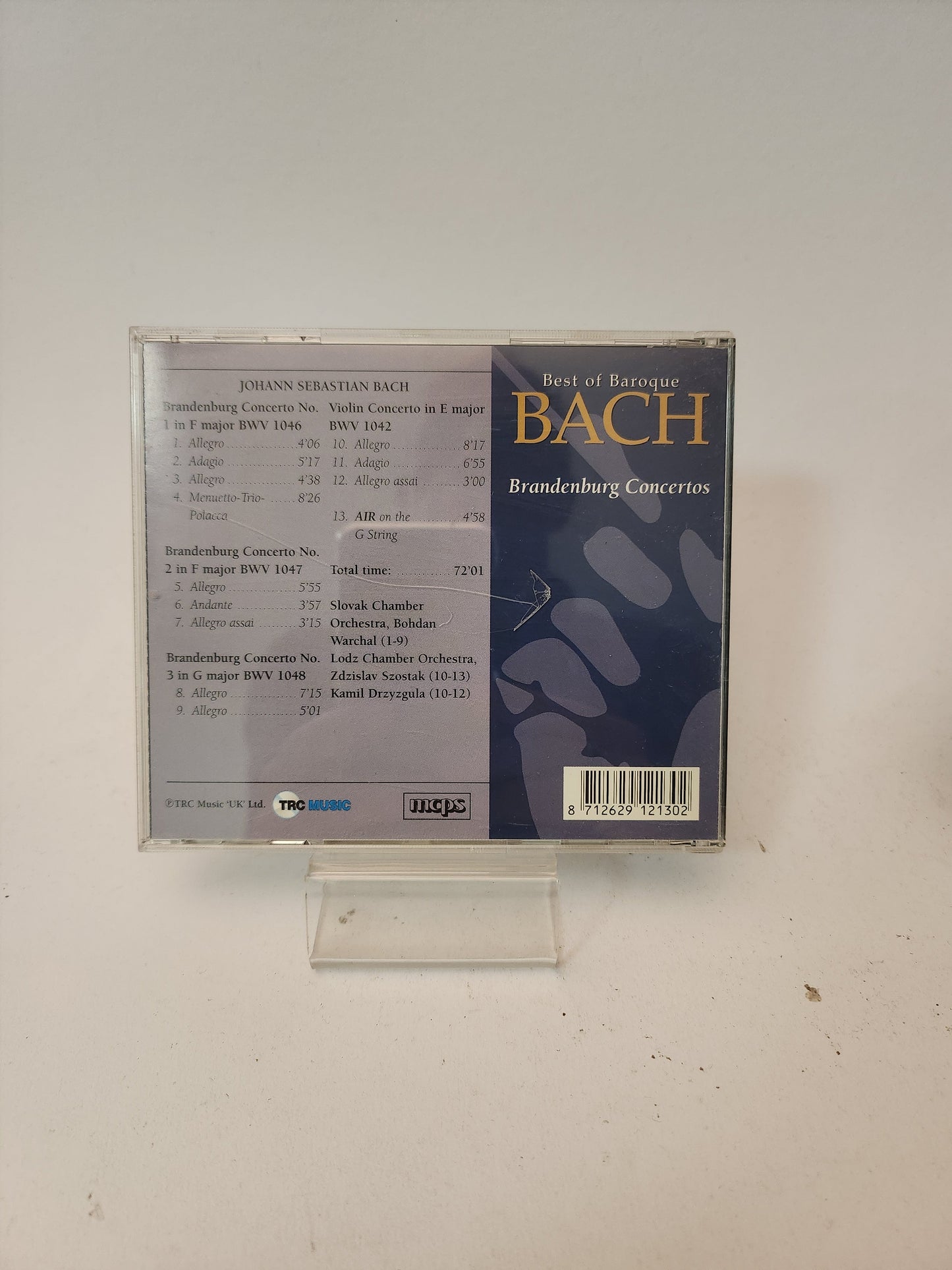 Best of Baroque: Bach Brandenburg Concertos CD - Cd