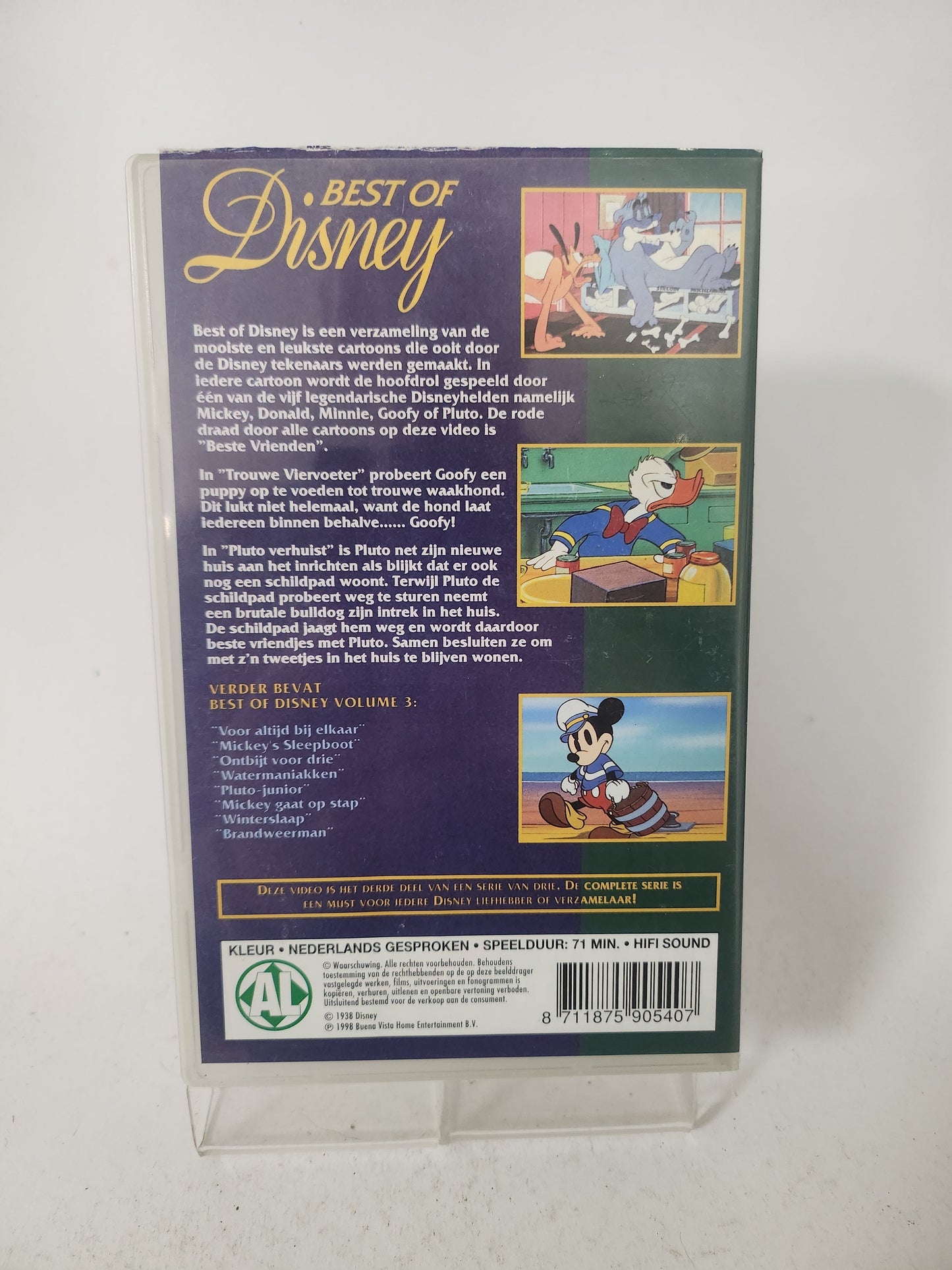 Best of Disney Volume 3 geseald VHS Kids - VHS Kids