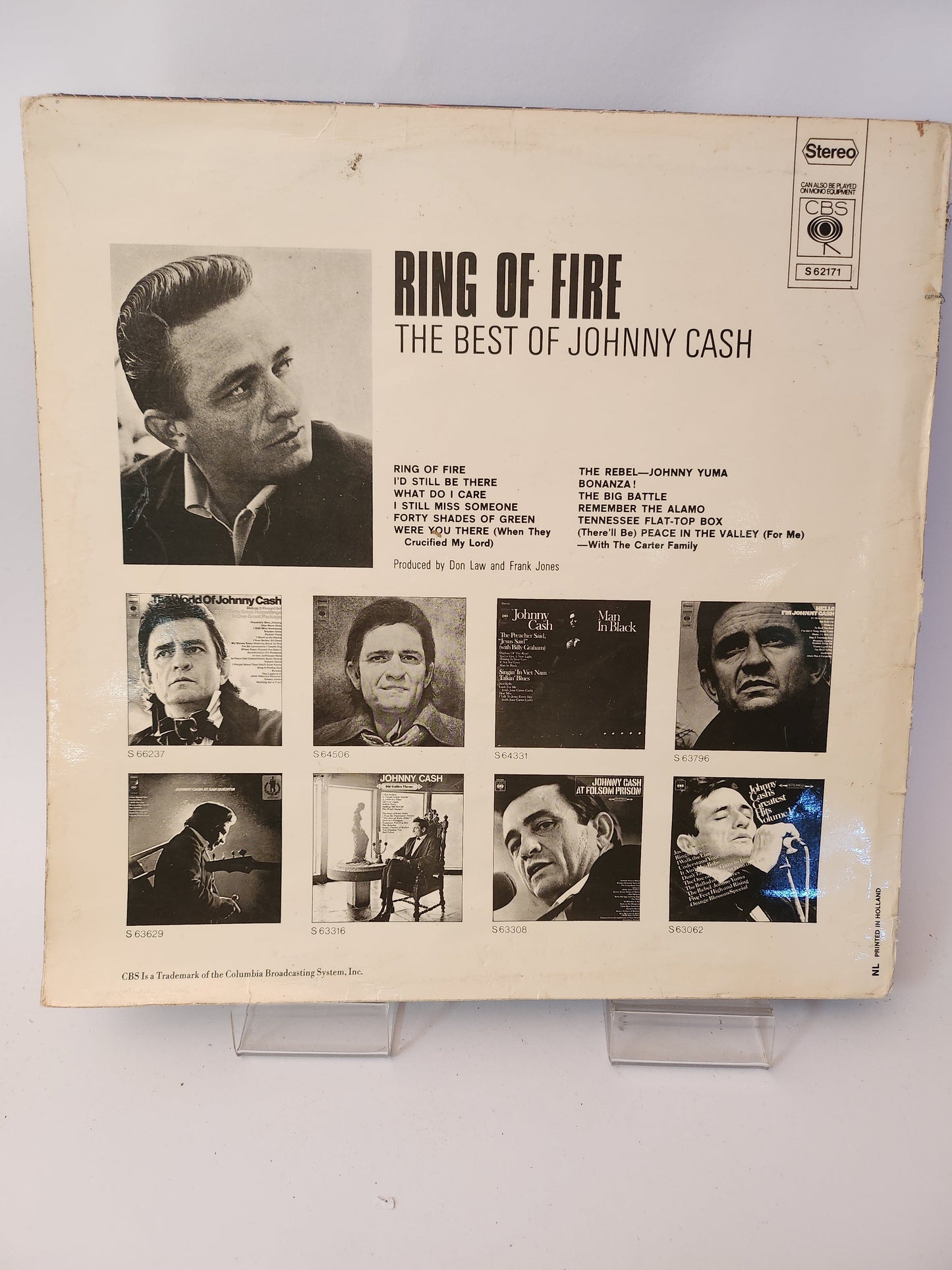 Best of Johnny Cash: Ring of Fire LP Vinyl - Lp Vinyl