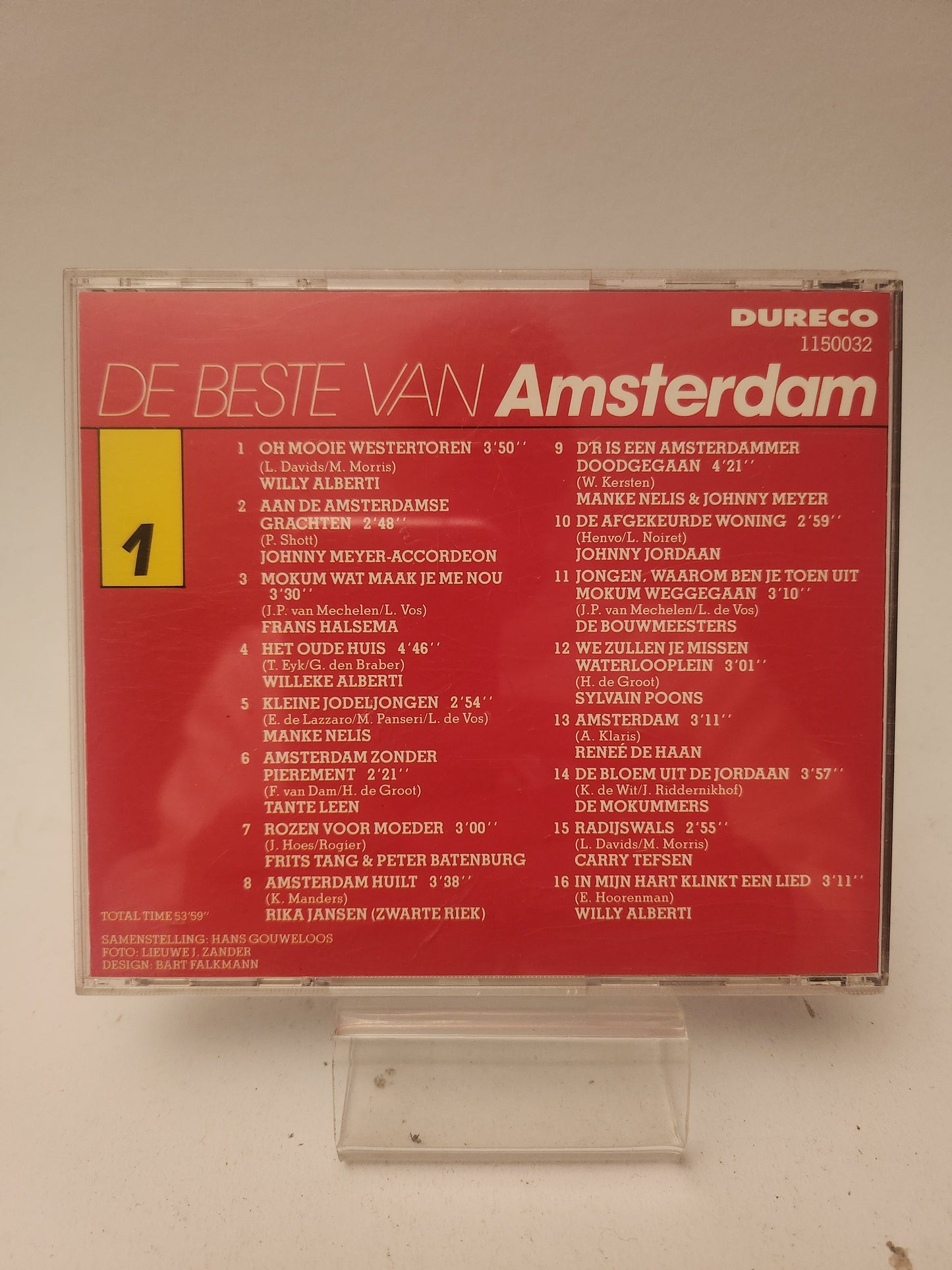 Beste van Amsterdam Deel 1 CD - Cd