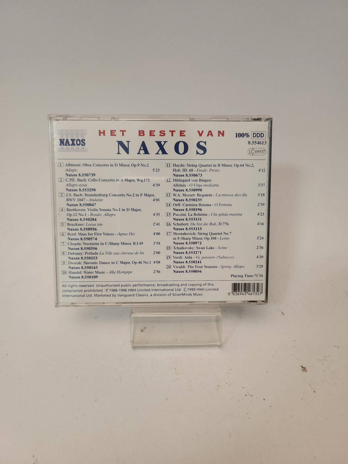 Beste van Naxos CD - Cd