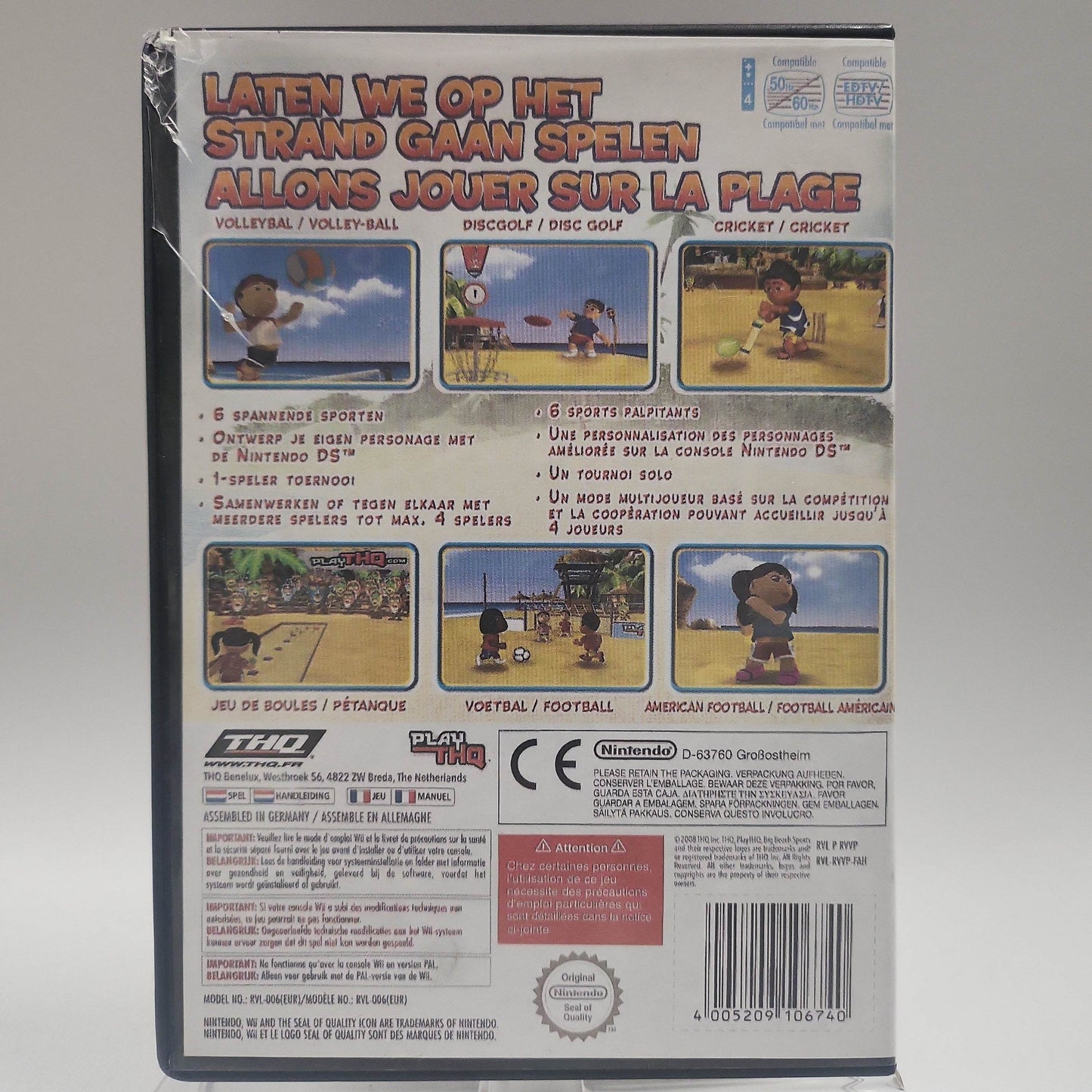 Big Beach Sports (Copy Cover) Nintendo Wii - Feniks Gameshop