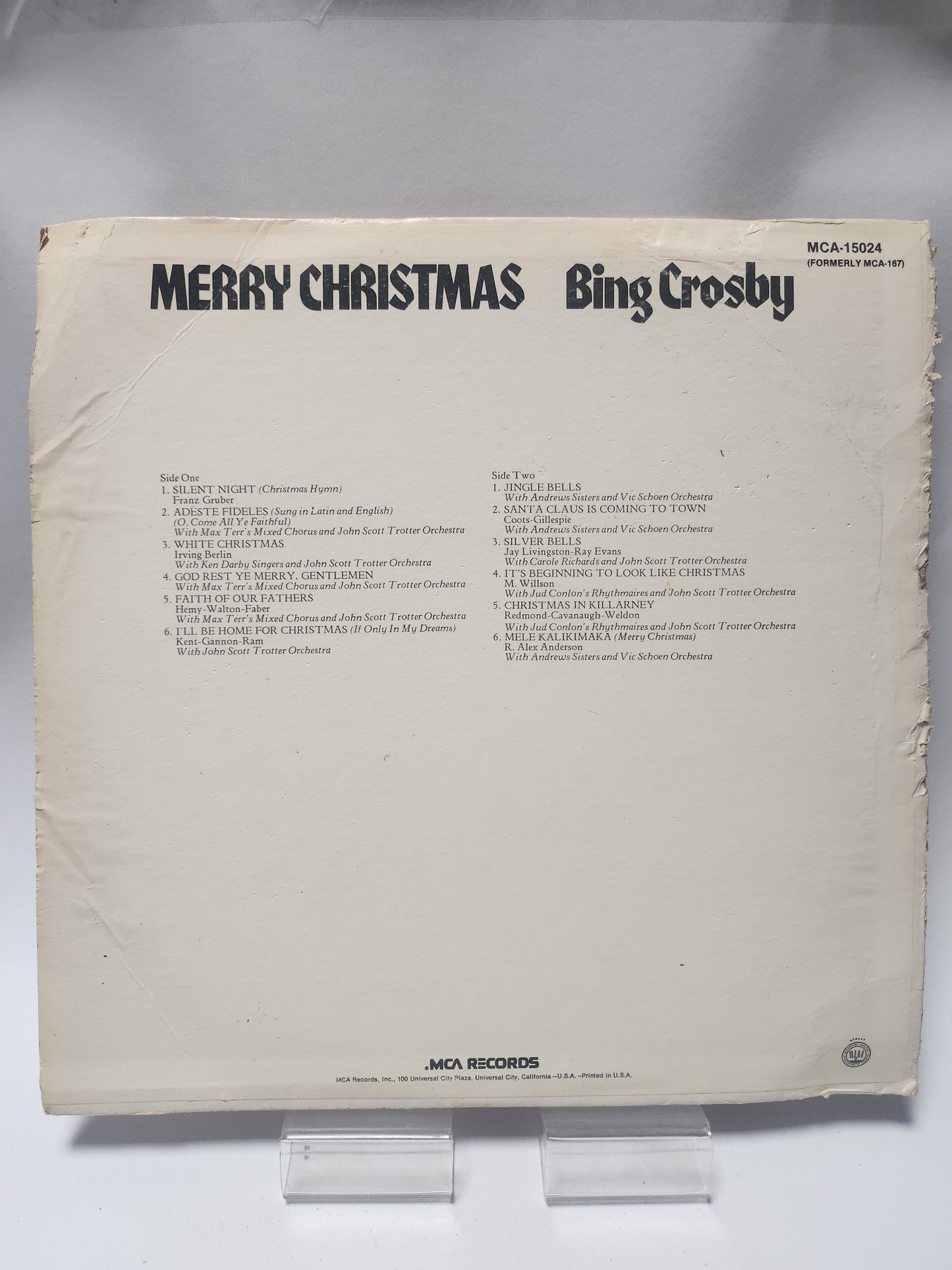 Bing Crosby: Merry Christmas LP Vinyl - Lp Vinyl