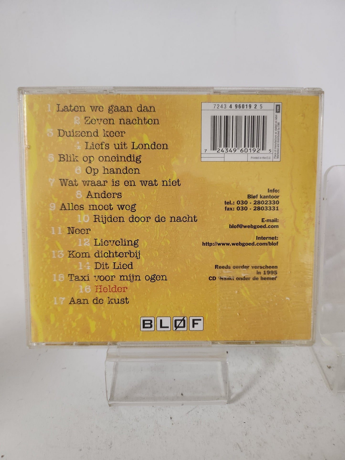 Blof: Helder CD - Cd