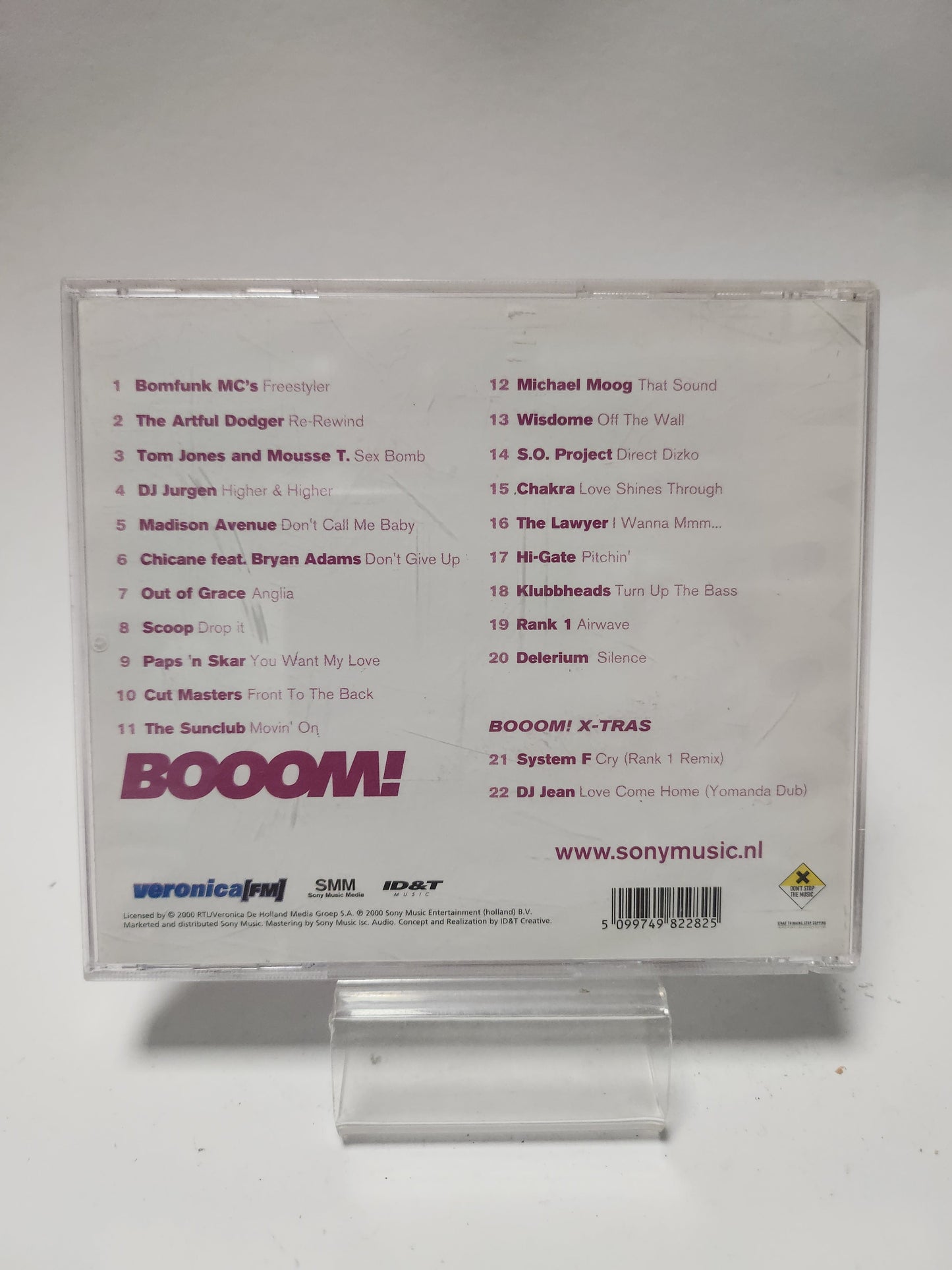 Booom! The Number 1 Dance Album CD - Cd