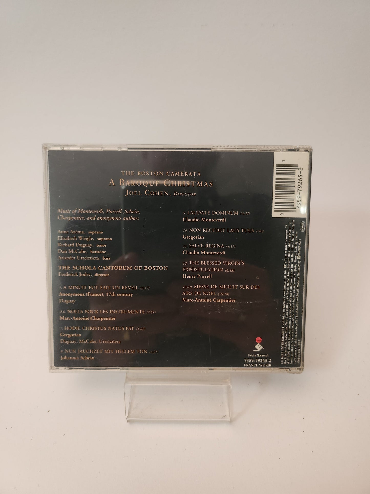 Boston Camerata: a Baroque Christmas CD - Cd