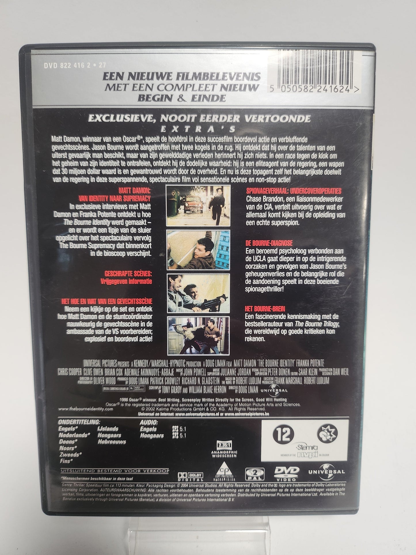 Bourne Indentity Dvd - Dvd Volwassenen