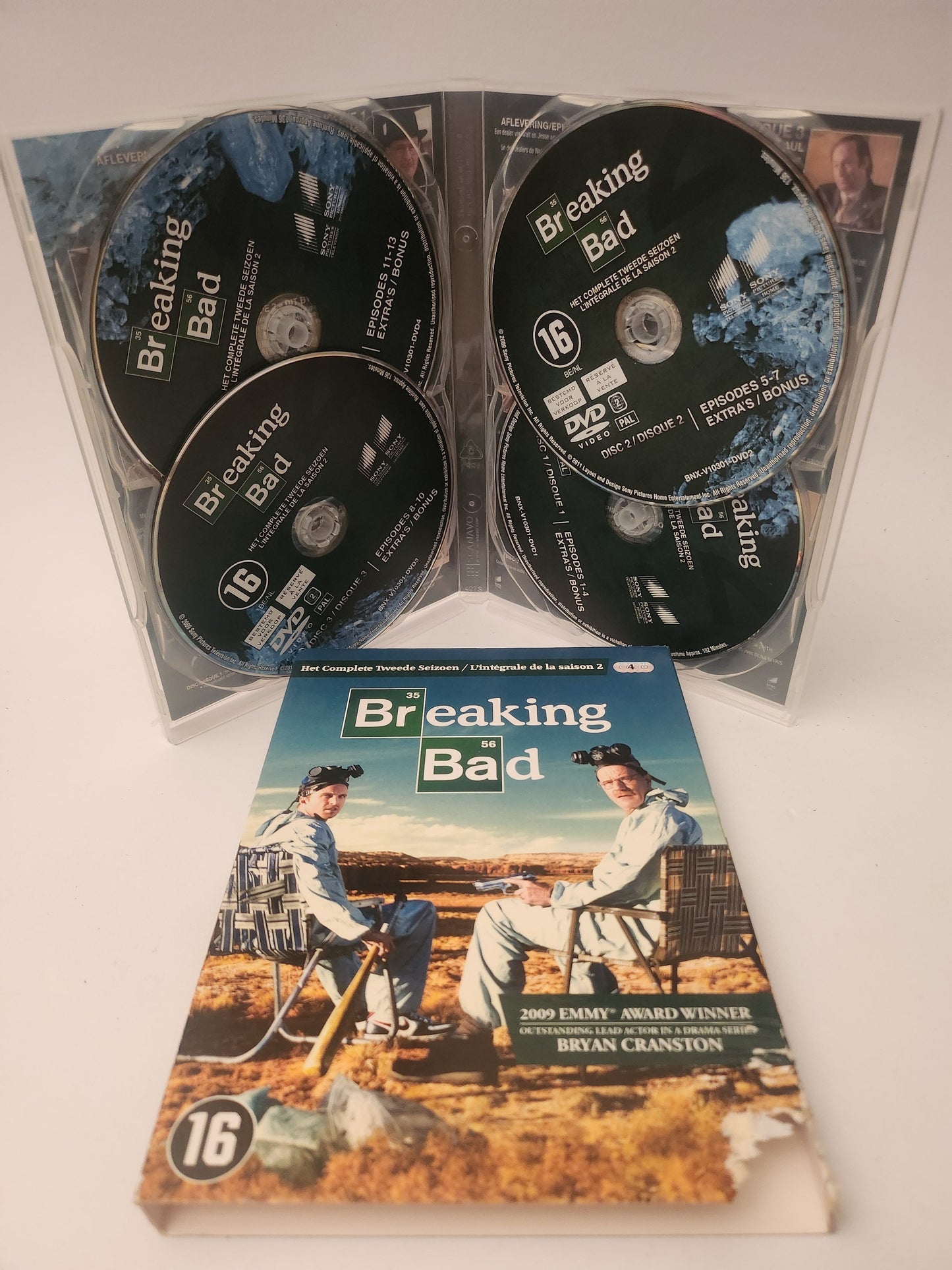 Breaking Bad: Complete 2de Seizoen + Slipcover Dvd - Dvd Volwassenen