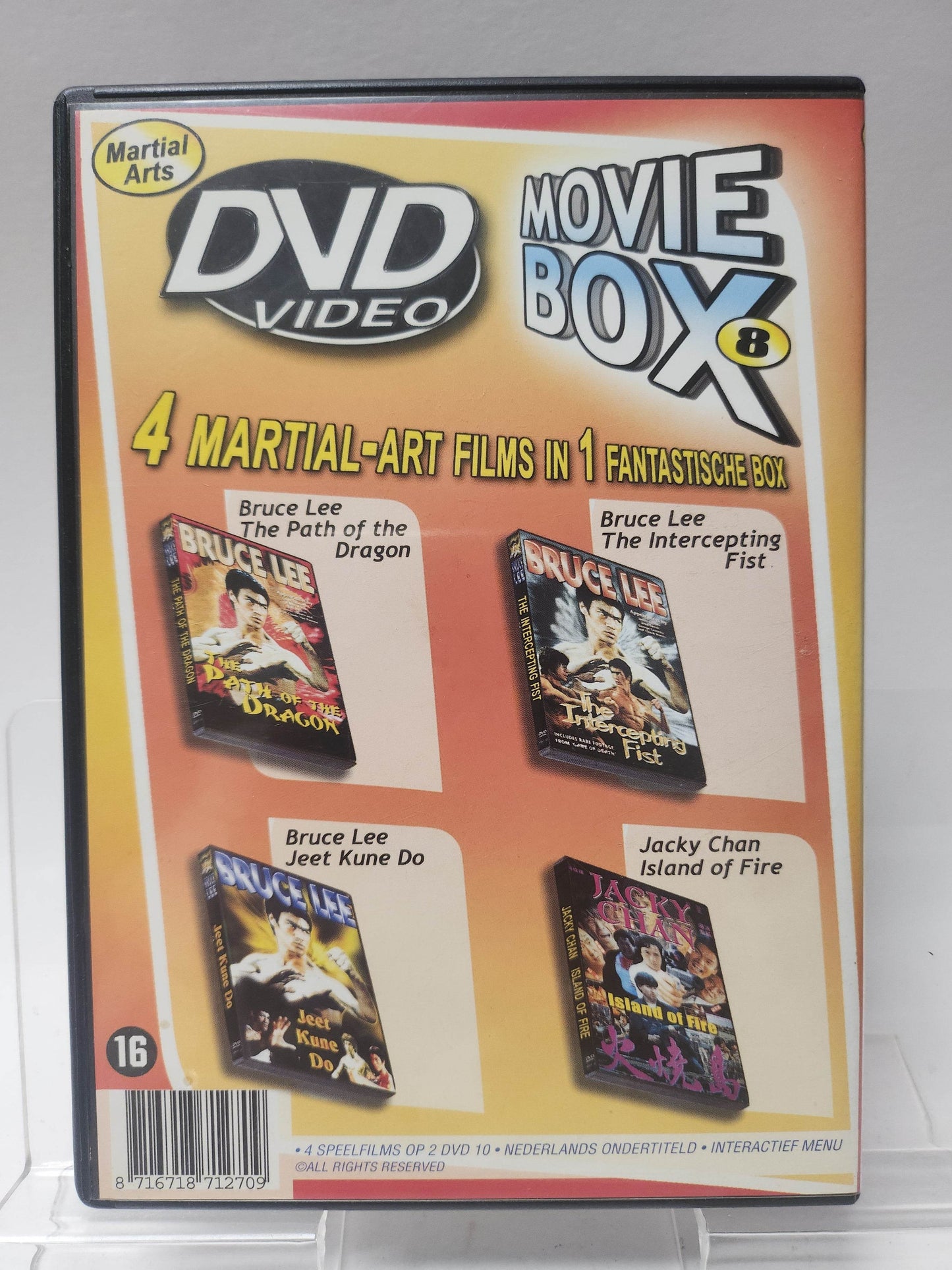 Bruce Lee Movie Box 8 DVD - Feniks Gameshop