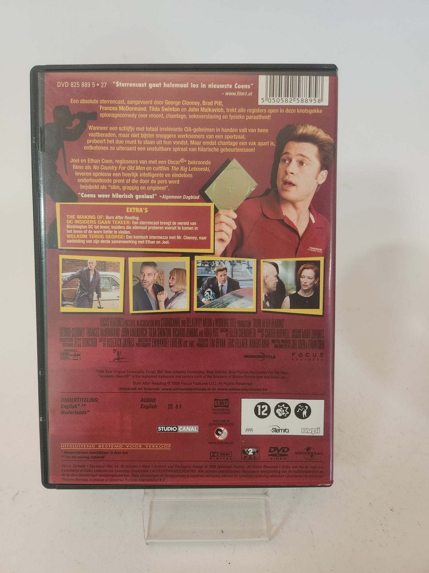 Burn after Reading Dvd - Dvd Volwassenen