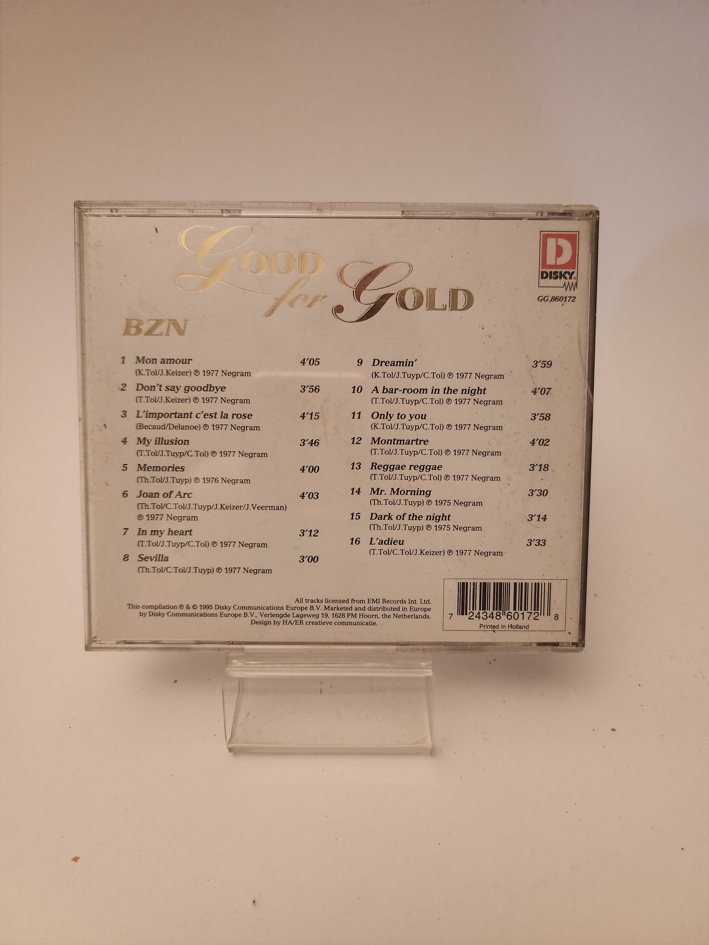 BZN: Good for Gold CD - Cd