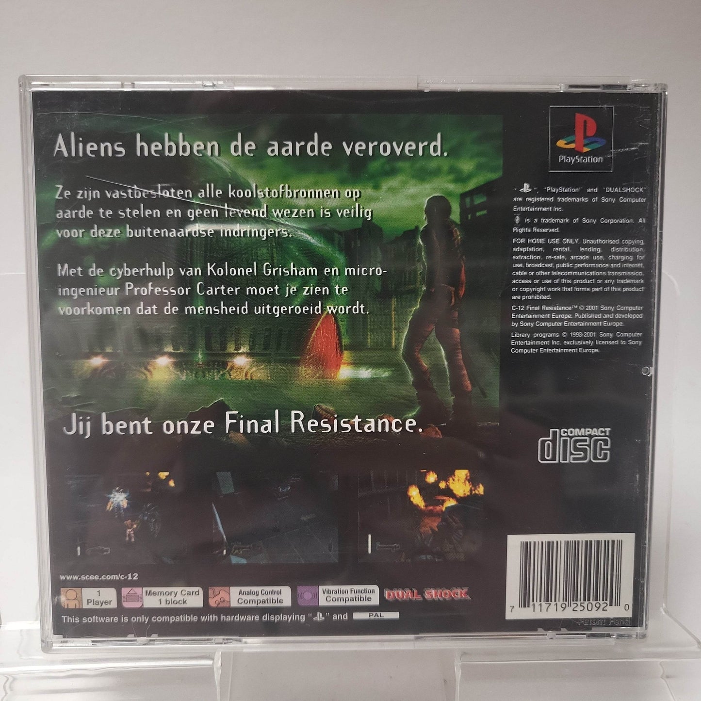 C-12: Final Resistance Playstation 1 - Feniks Gameshop